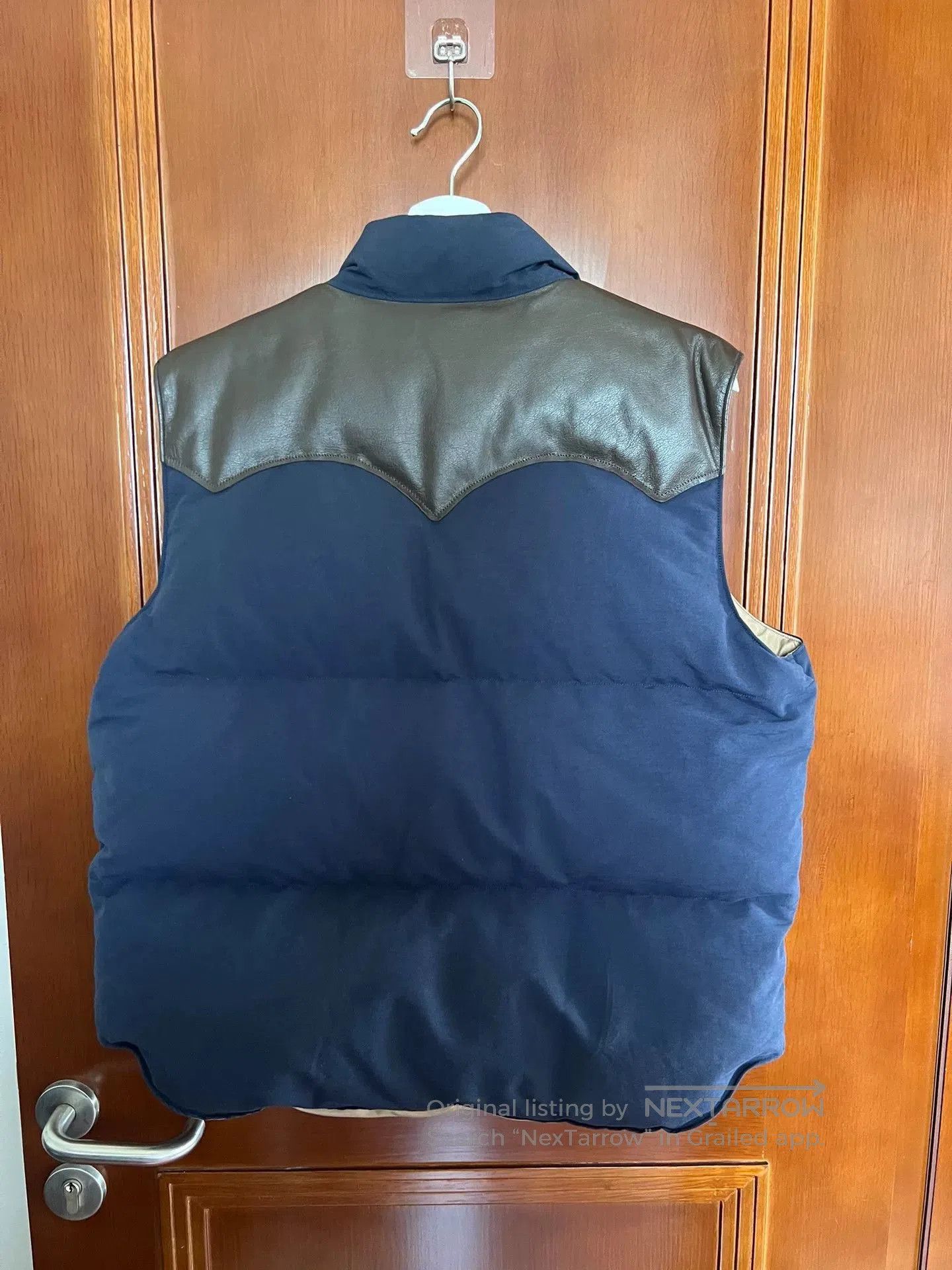 Sugar Cane Warm Beige Padded Vest for Outdoor Activities. Size US L / EU 52-54 / 3 - 4 Thumbnail
