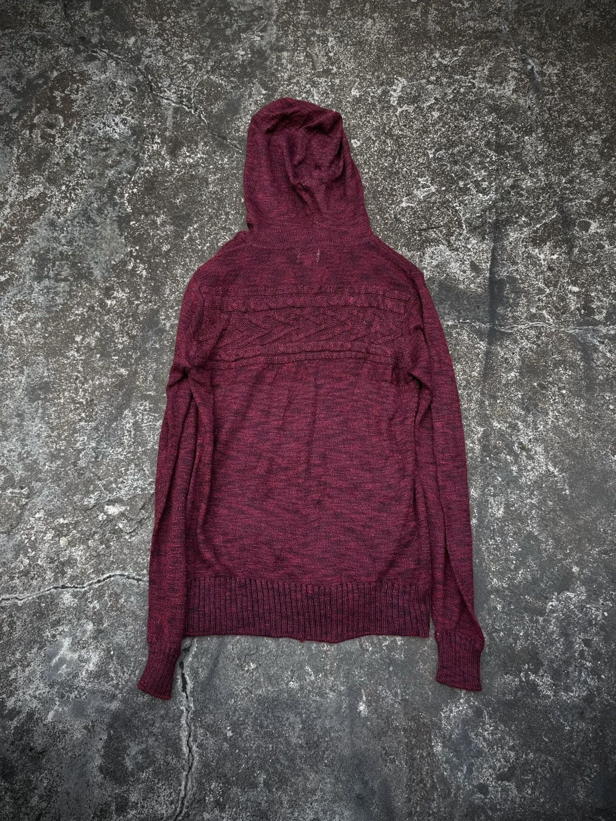 Tornado Mart Japanese Takeo Kikuchi Knit Hoodie Tornado Mart Styled Size US M / EU 48-50 / 2 - 2 Thumbnail