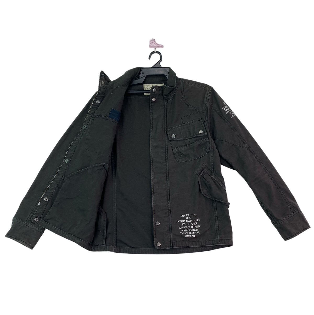 Vintage Vtg 90s AVIREX slant pocket military jacket Size US M / EU 48-50 / 2 - 3 Thumbnail