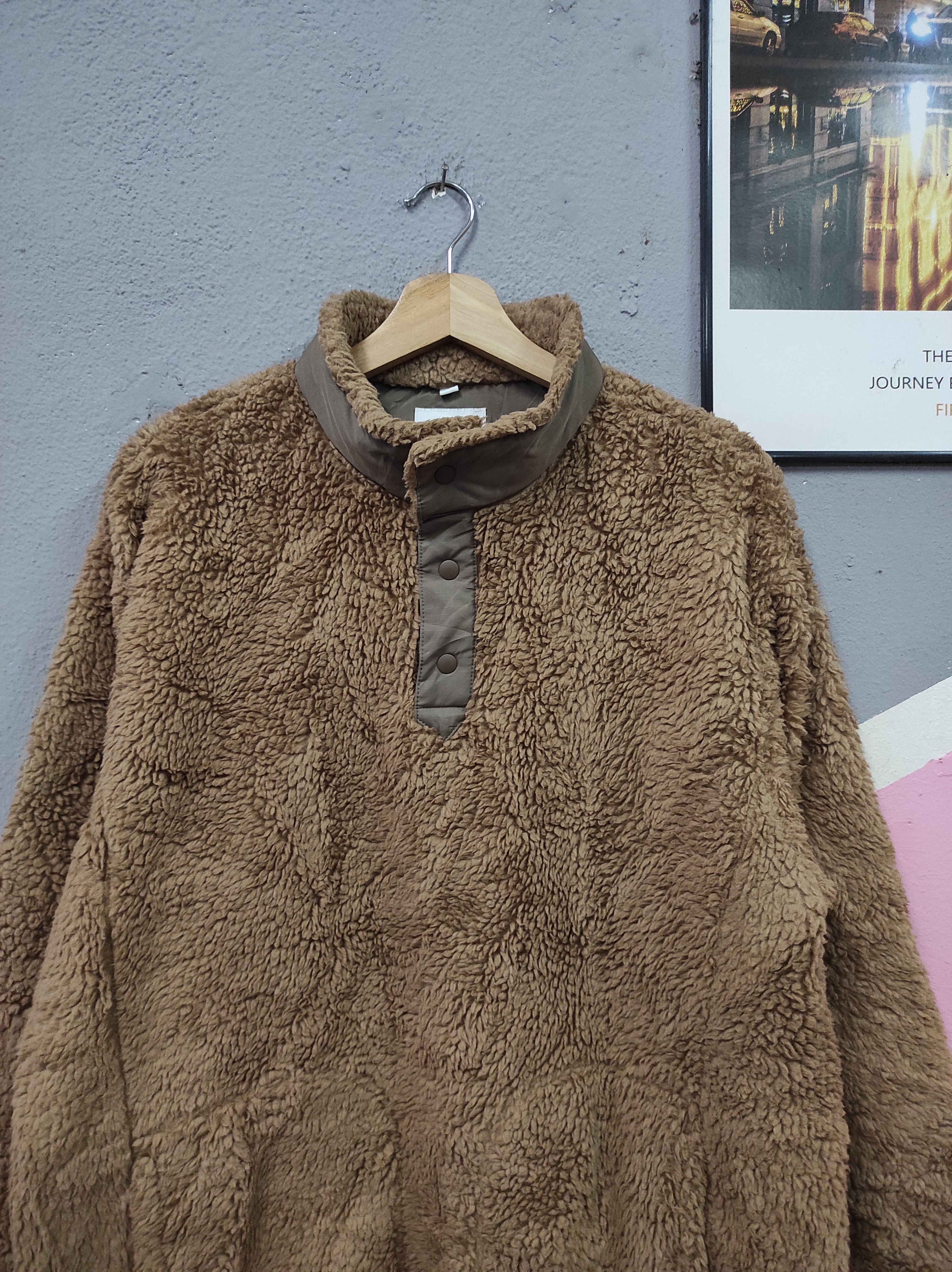 Uniqlo × White Mountaineering UNIQLO X WHITE MOUNTAINEERING MOCK NECK SWEATER FLEECE Size US L / EU 52-54 / 3 - 3 Thumbnail