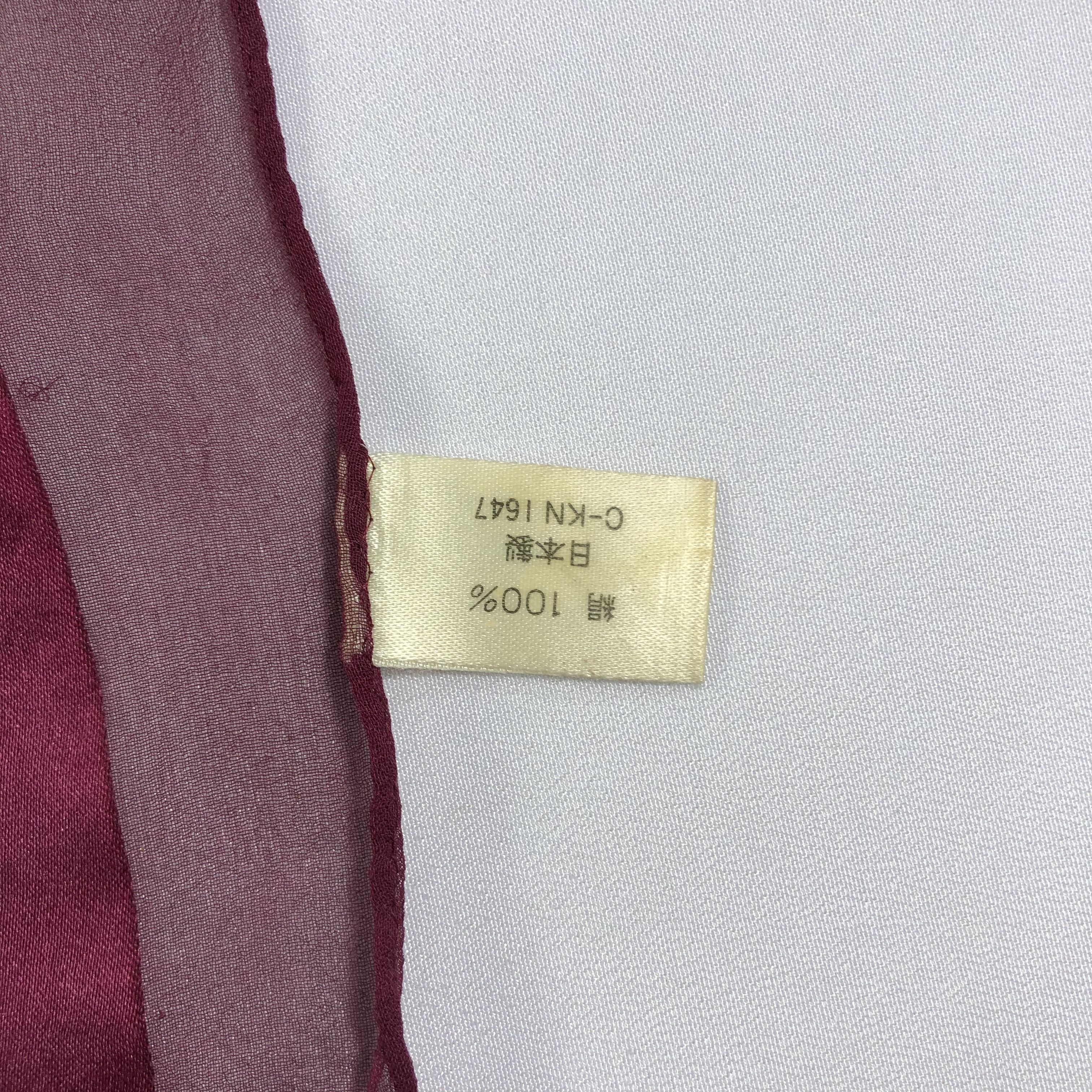 Vintage Vintage Silk Scarf Size ONE SIZE - 5 Thumbnail