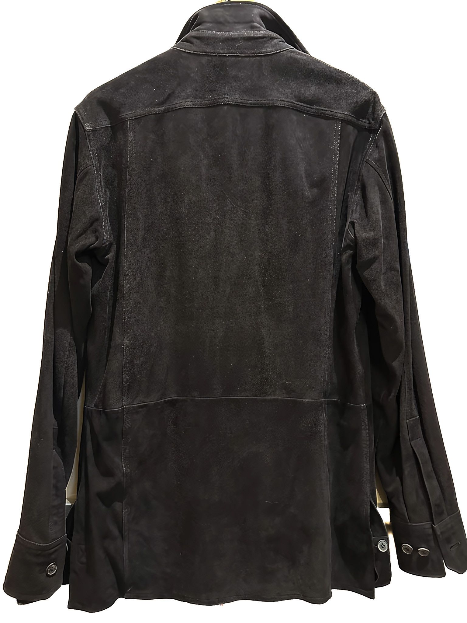 Saint Laurent Paris SUEDE LEATHER SHIRT BY TOM FORD Size US M / EU 48-50 / 2 - 3 Thumbnail