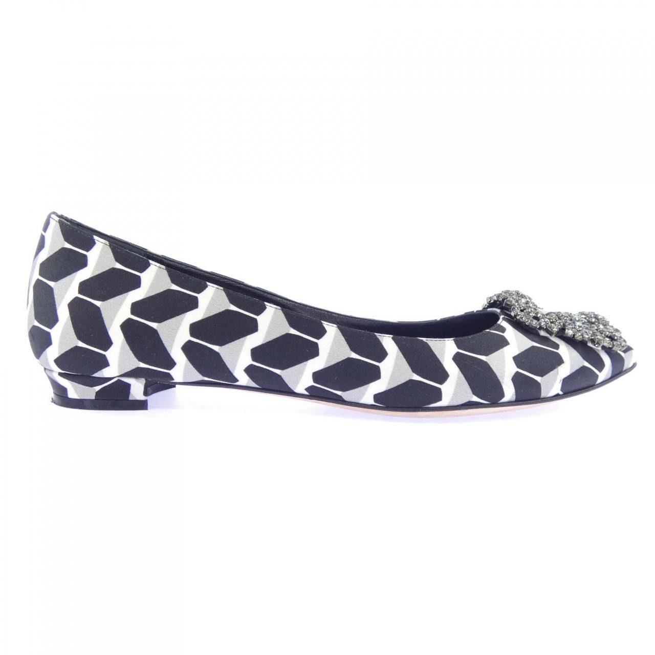 Manolo Blahnik Manolo Blahnik Manolo Blahnik Flat Shoes Leather Shoes DUTY FREE for USA Size ONE SIZE - 1 Thumbnail