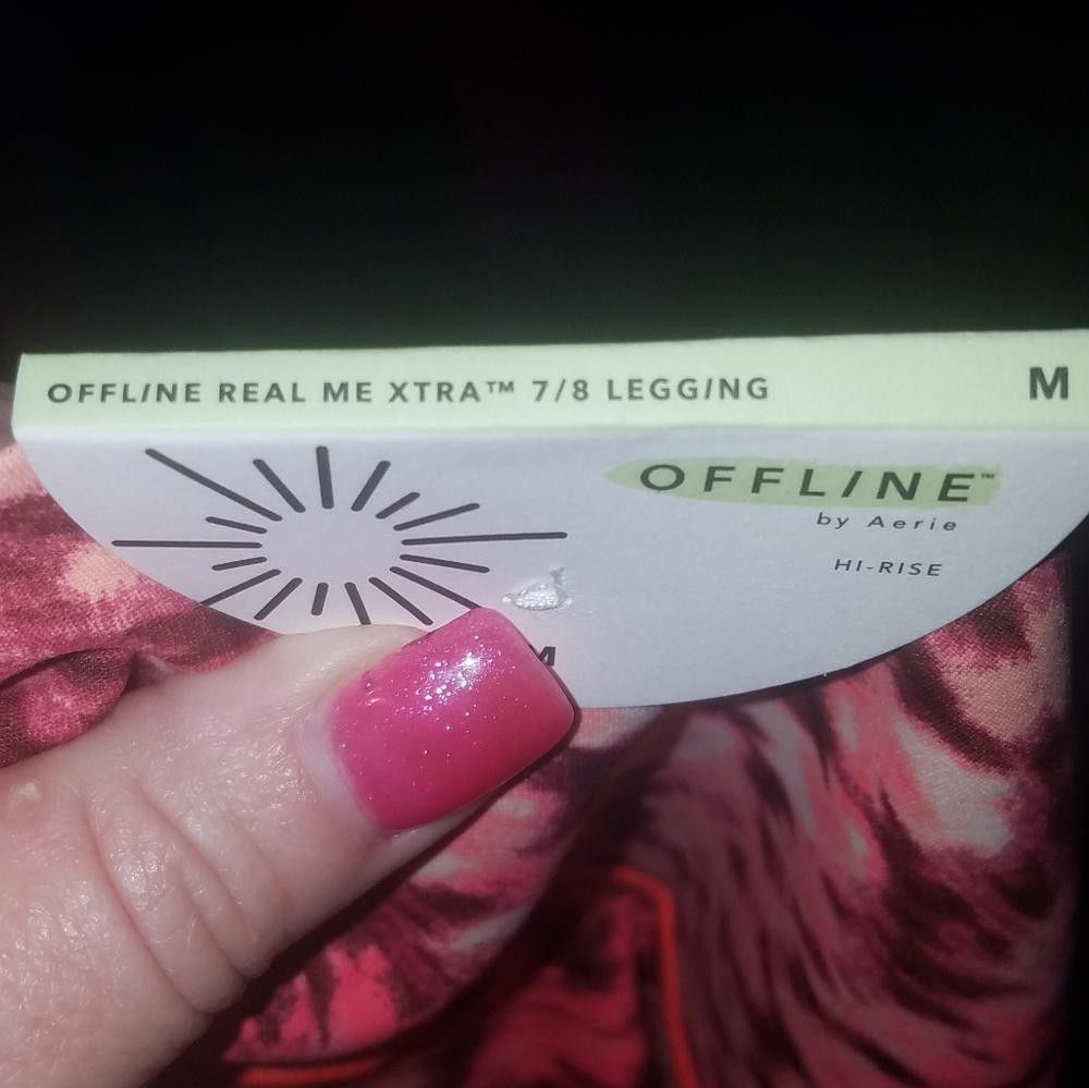 Designer NWT Aerie Offline Real Me Xtra 7/8 Leggings Size Medium Size 32" / US 10 / IT 46 - 2 Thumbnail