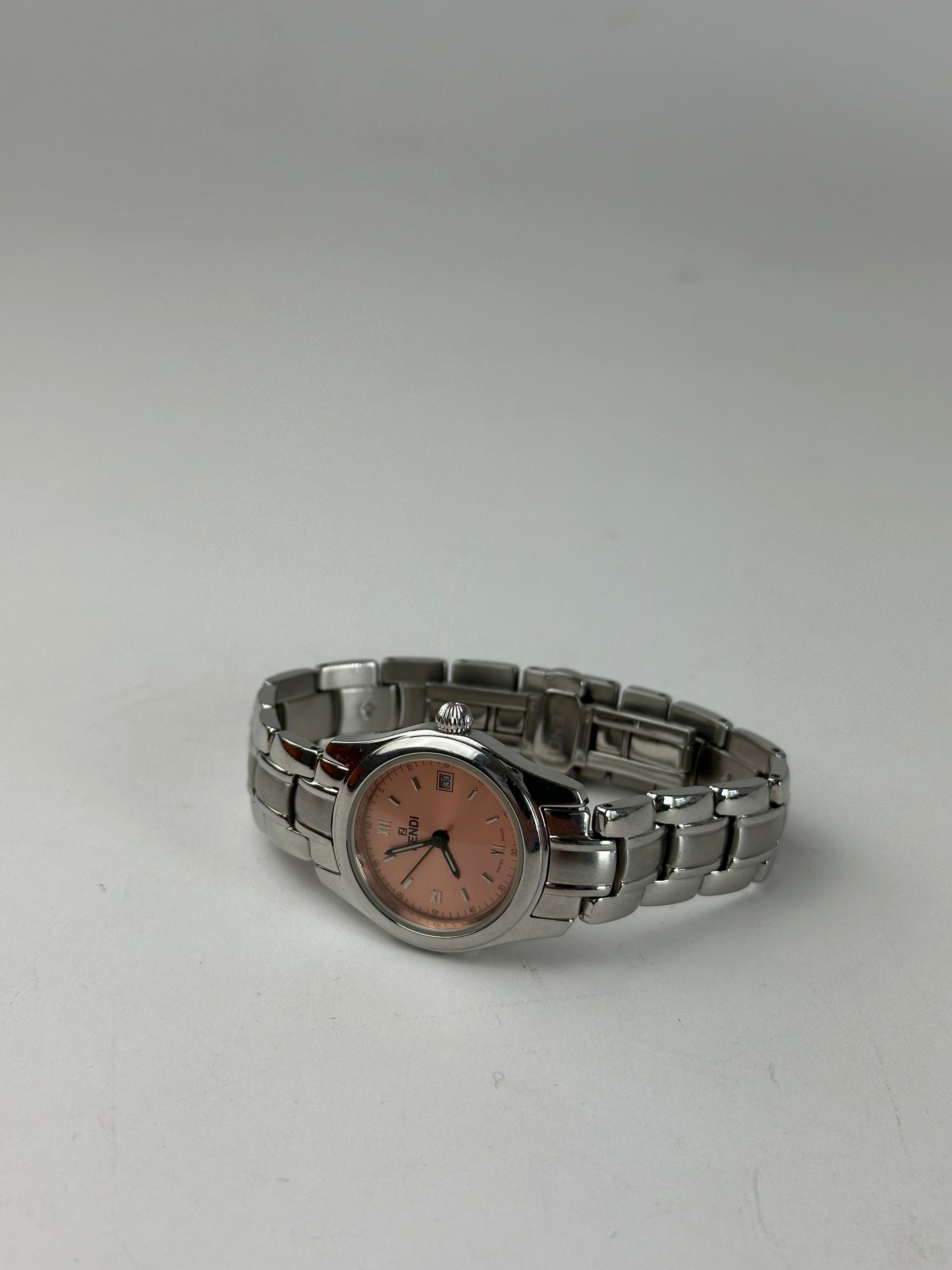 Fendi Vintage Orologi Ladies Quartz Watch Silver Size ONE SIZE - 1 Thumbnail