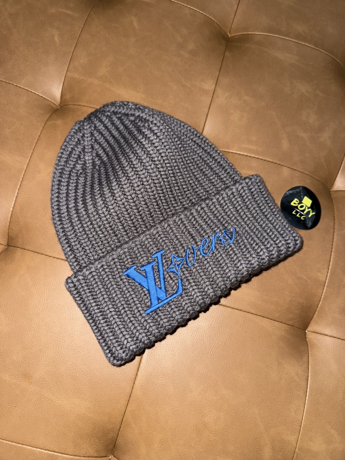 Louis Vuitton Louis Vuitton logo wool beanie Size ONE SIZE - 2 Thumbnail