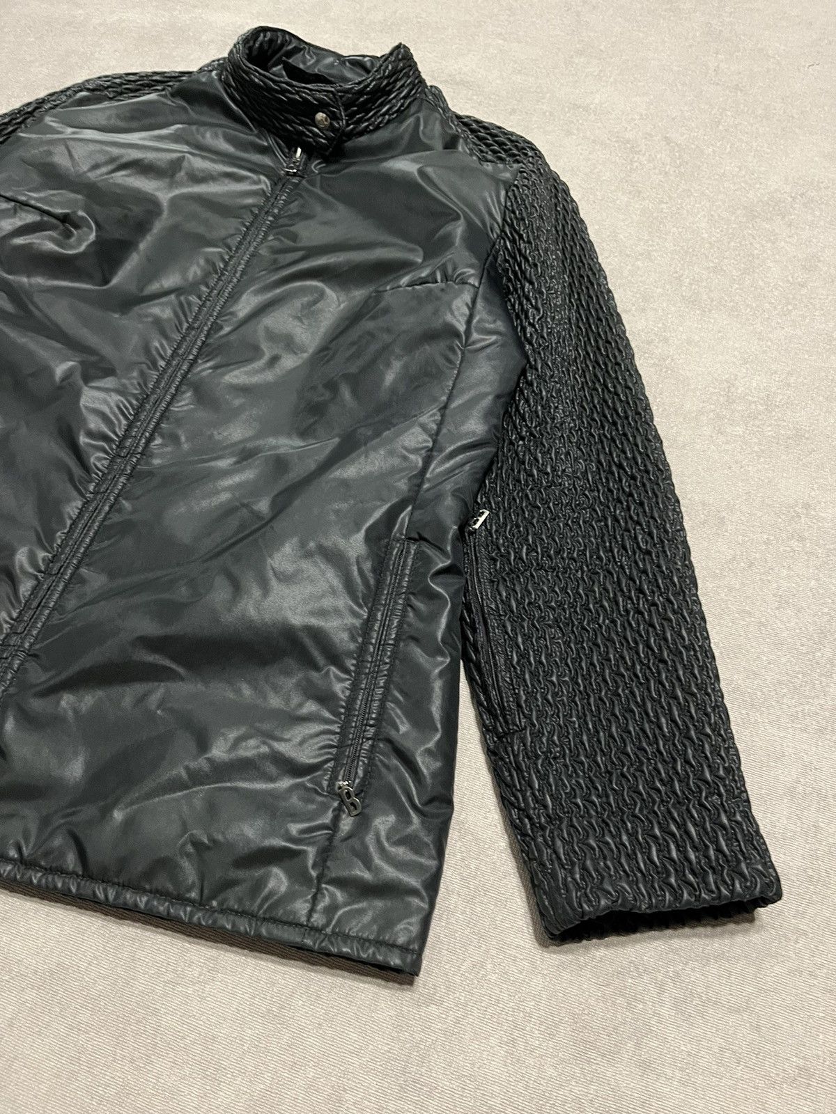 Bogner Bogner Womens Black Race Jacket Nylon Zip Up Vintage Size 44 Size M / US 6-8 / IT 42-44 - 4 Thumbnail