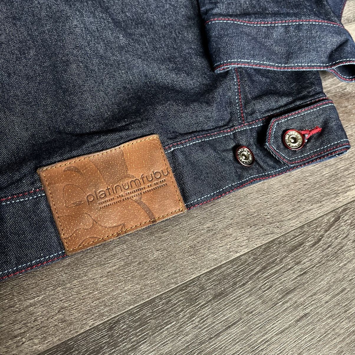 Fubu Vintage 1990s Platinum Fubu Fat Albert Rap Denim Jean Jacket Size US XXL / EU 58 / 5 - 10 Thumbnail