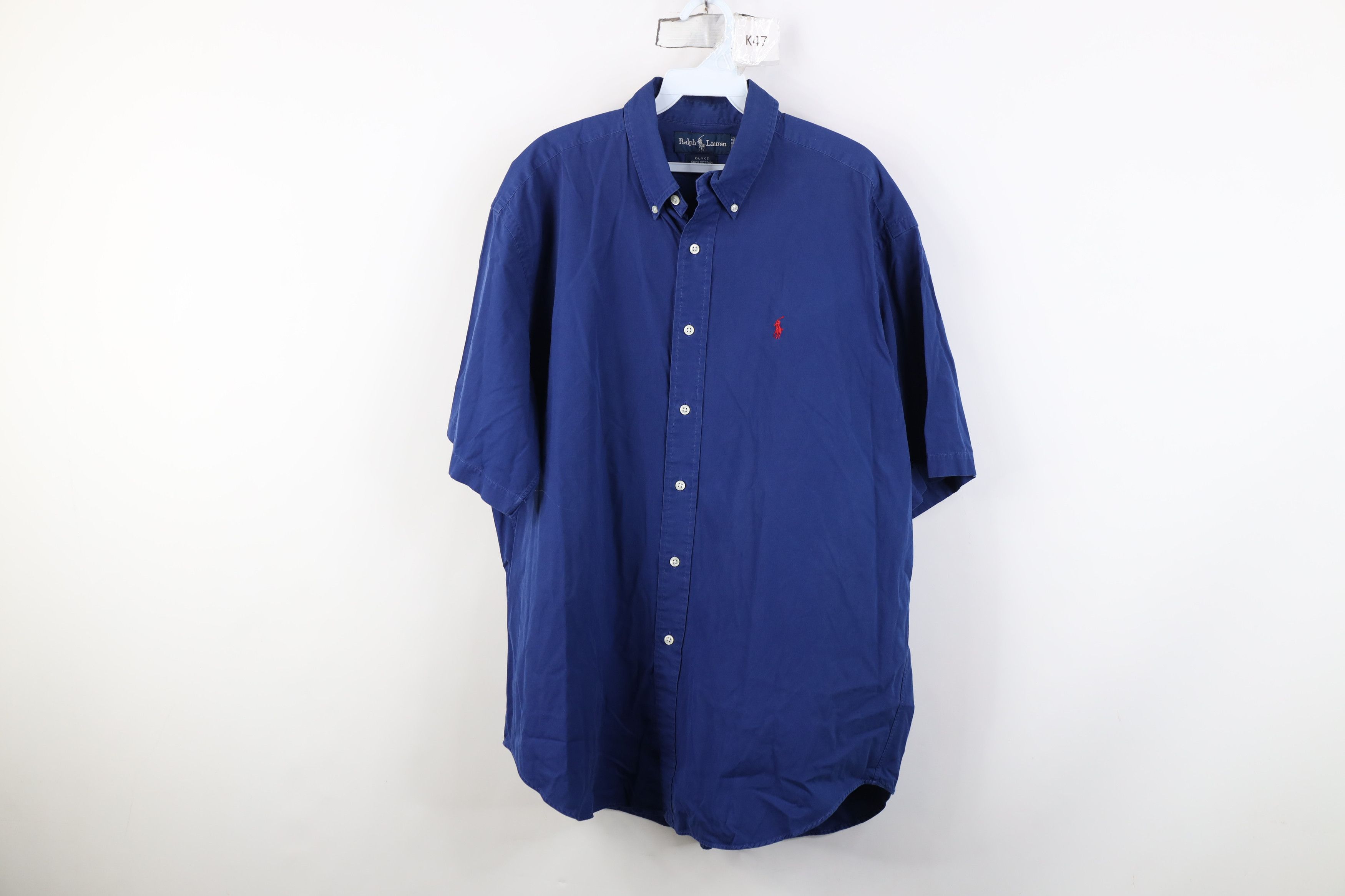 Polo Ralph Lauren Vintage 90s Ralph Lauren Short Sleeve Button Down Shirt Size US L / EU 52-54 / 3 - 1 Preview