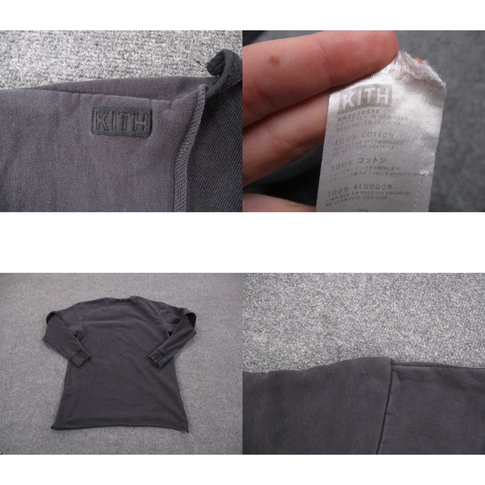 Kith Kith Sweatshirt Mens M Gray Pinnacle 400 Pullover Sweater Streetwear Hype Preppy Vintage Size US M / EU 48-50 / 2 - 8 Thumbnail