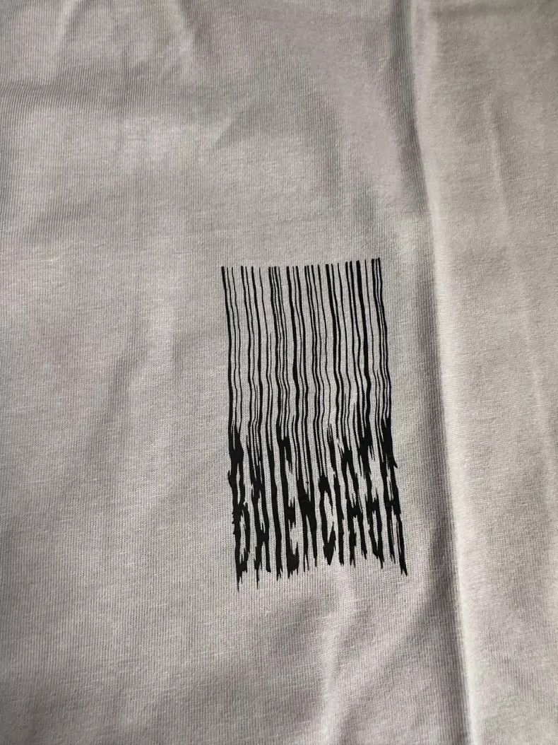 Balenciaga Balenciaga Khaki color waterfall letter logo short-sleeve Size US M / EU 48-50 / 2 - 4 Thumbnail