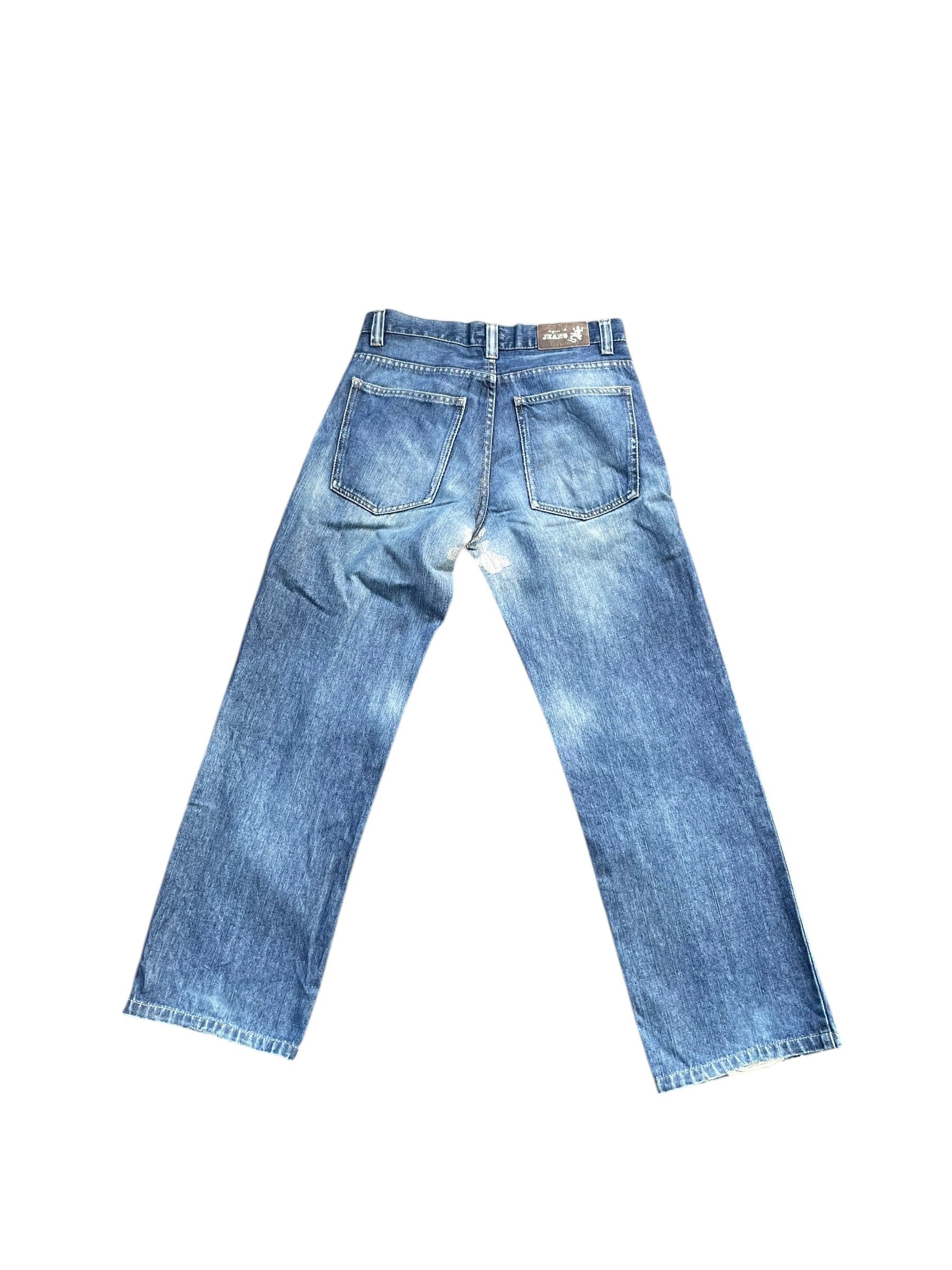 agnes b. Vintage Agnes B Distresed Denim Size US 31 - 4 Thumbnail