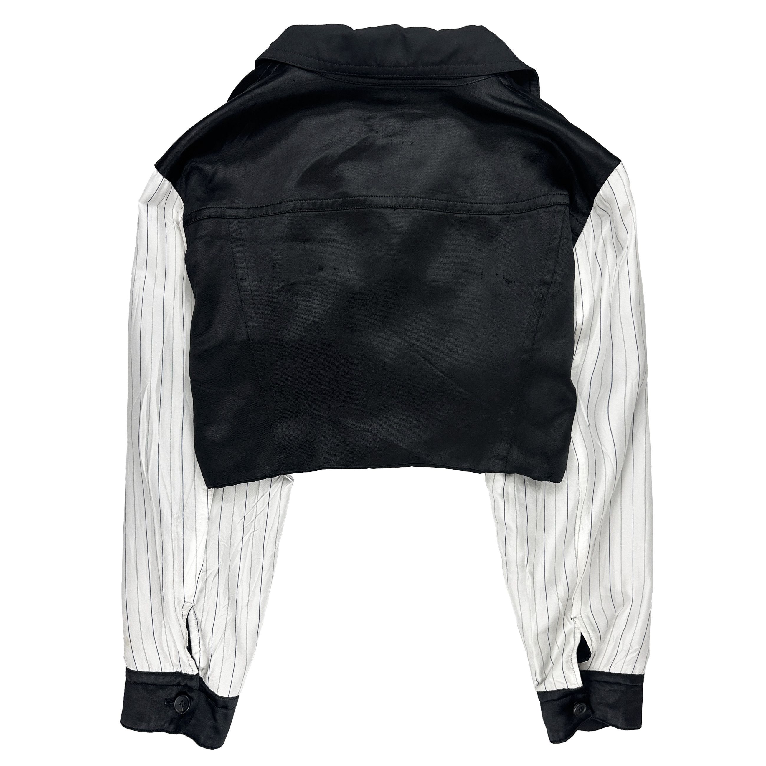 Yohji Yamamoto Reversible Cropped Jacket Size US S / EU 44-46 / 1 - 2 Thumbnail