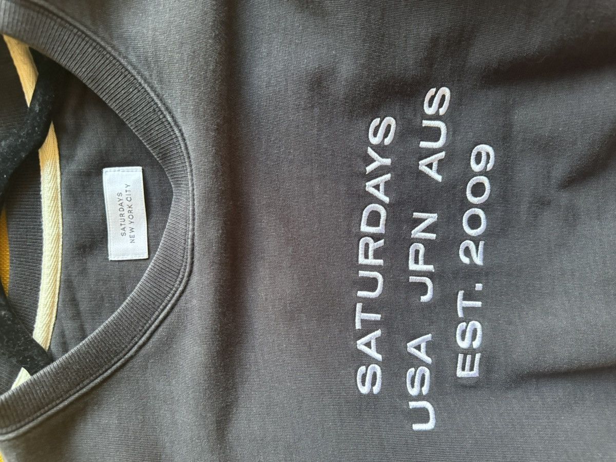Saturdays NYC Saturdays NYC Embroidered Slash Sweatshirt Size US L / EU 52-54 / 3 - 2 Thumbnail