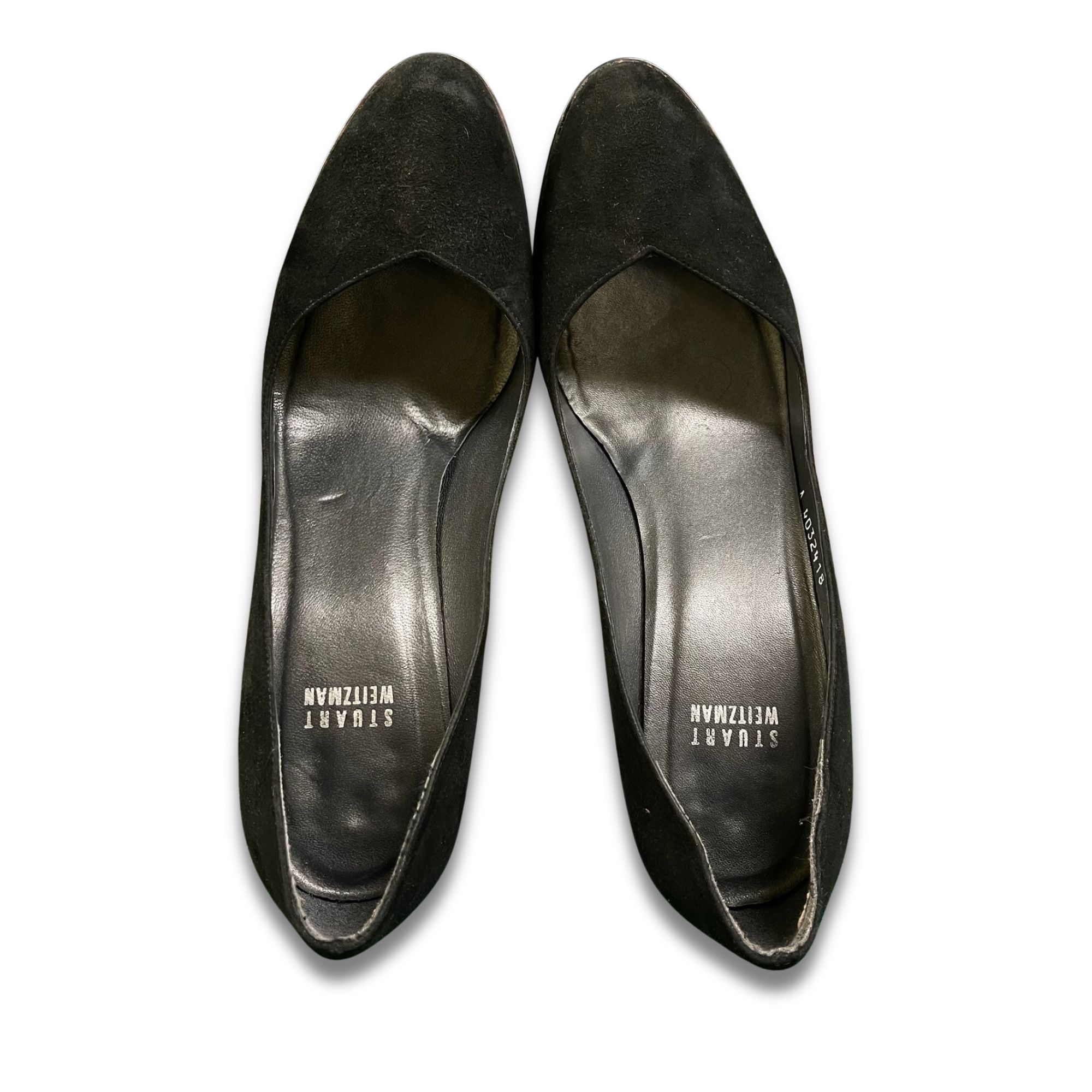 Stuart Weitzman STUART WEITZMAN Black Suede Pumps Size 9 Elegant High Heels Size US 9 / IT 39 - 3 Thumbnail