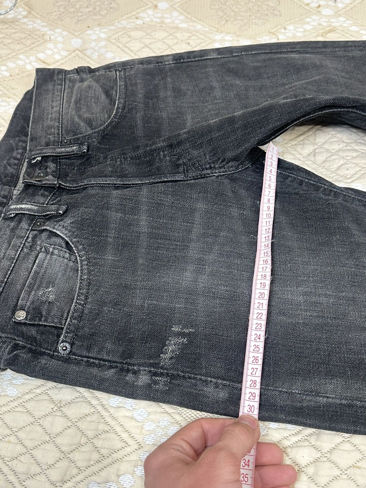 Denim & Supply Ralph Lauren 🔥 Denim Supply Ralph Lauren Distressed Jeans Pants Black USA Size US 32 / EU 48 - 8 Thumbnail