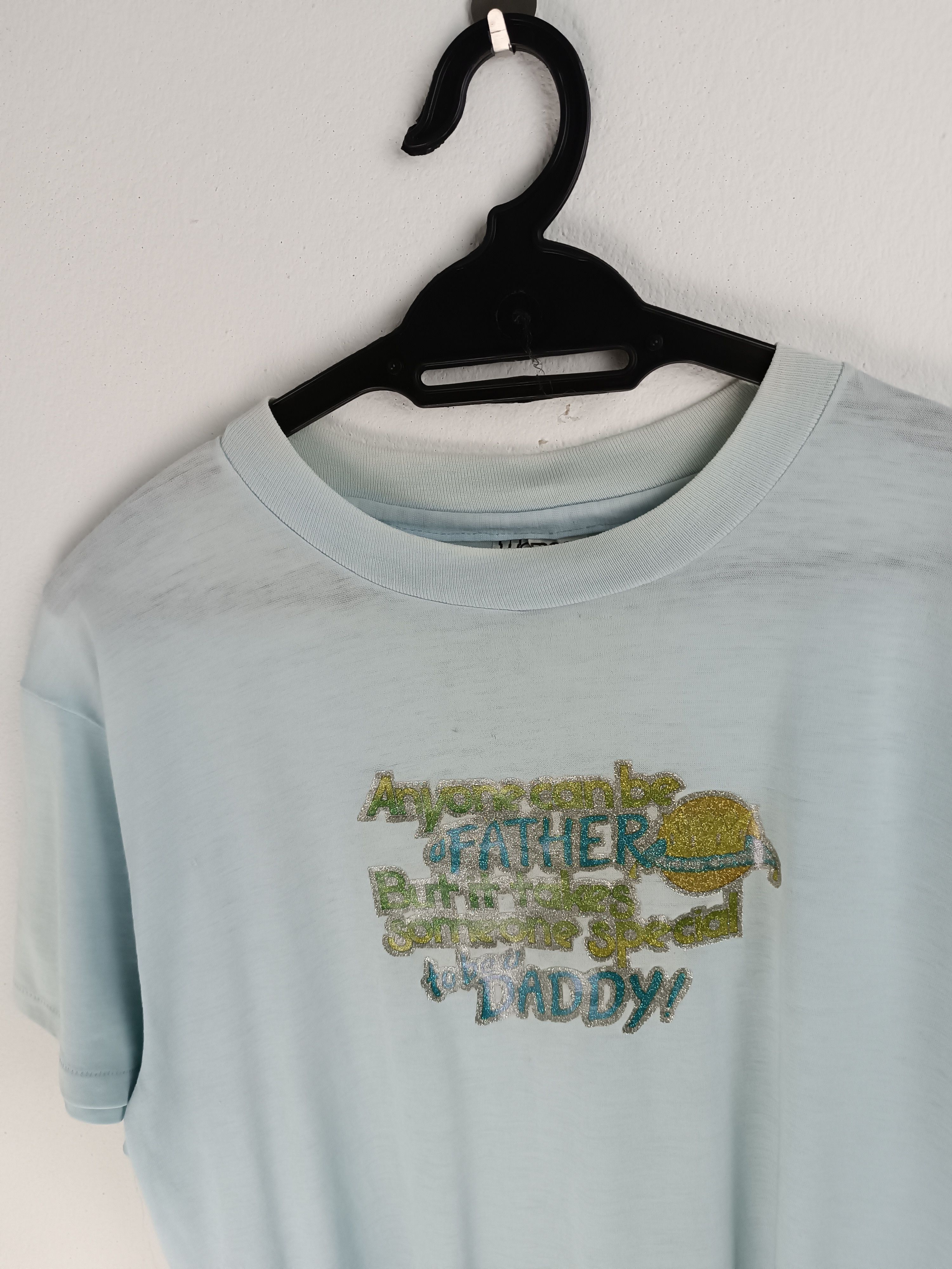 Hanes VINTAGE 80'S IRON ON PAPER THIN HANES 50/50 TEES Size US M / EU 48-50 / 2 - 7 Thumbnail