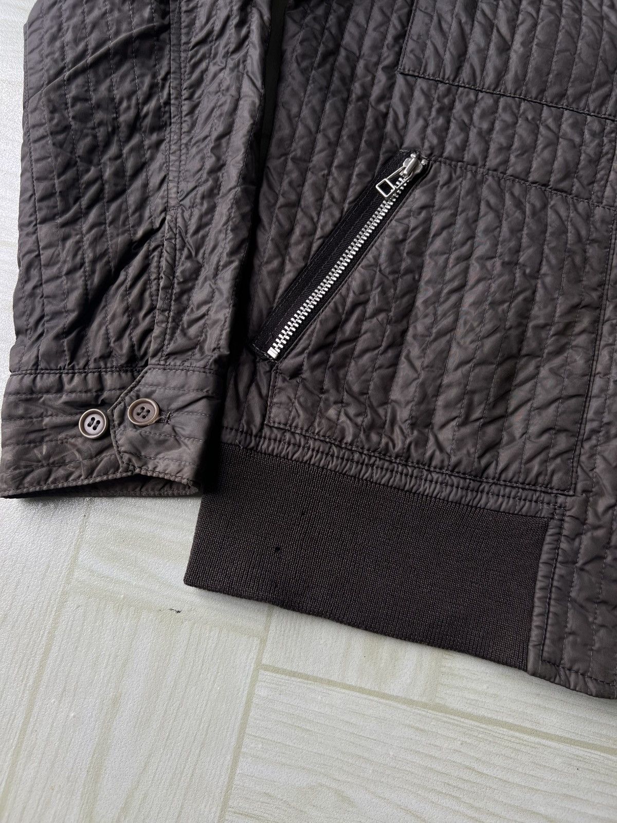 Issey Miyake OG Issey Miyake Men Bondage Zipper Pocket Quilted Bomber Jkt Size US M / EU 48-50 / 2 - 5 Thumbnail