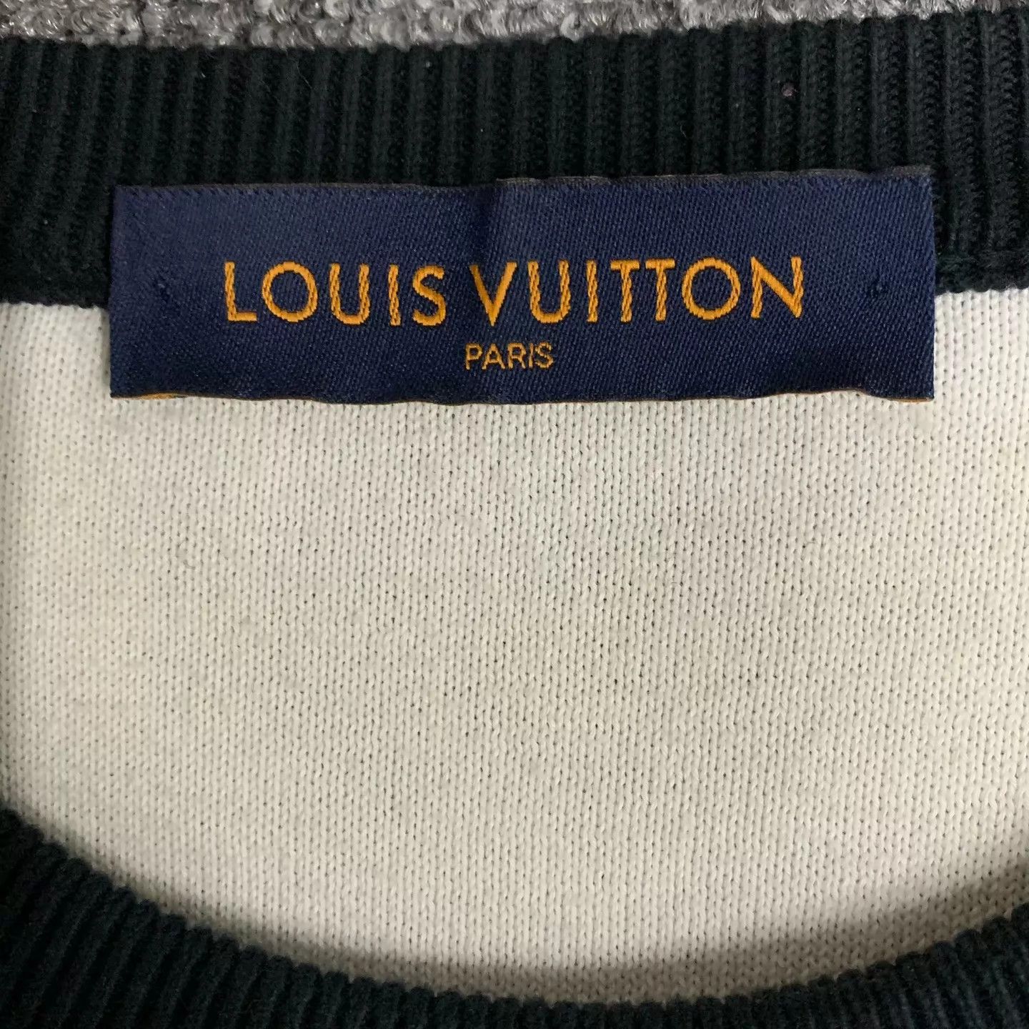 Louis Vuitton LV Monogram Gradient Black Knit Sweatshirt M Size US M / EU 48-50 / 2 - 4 Thumbnail
