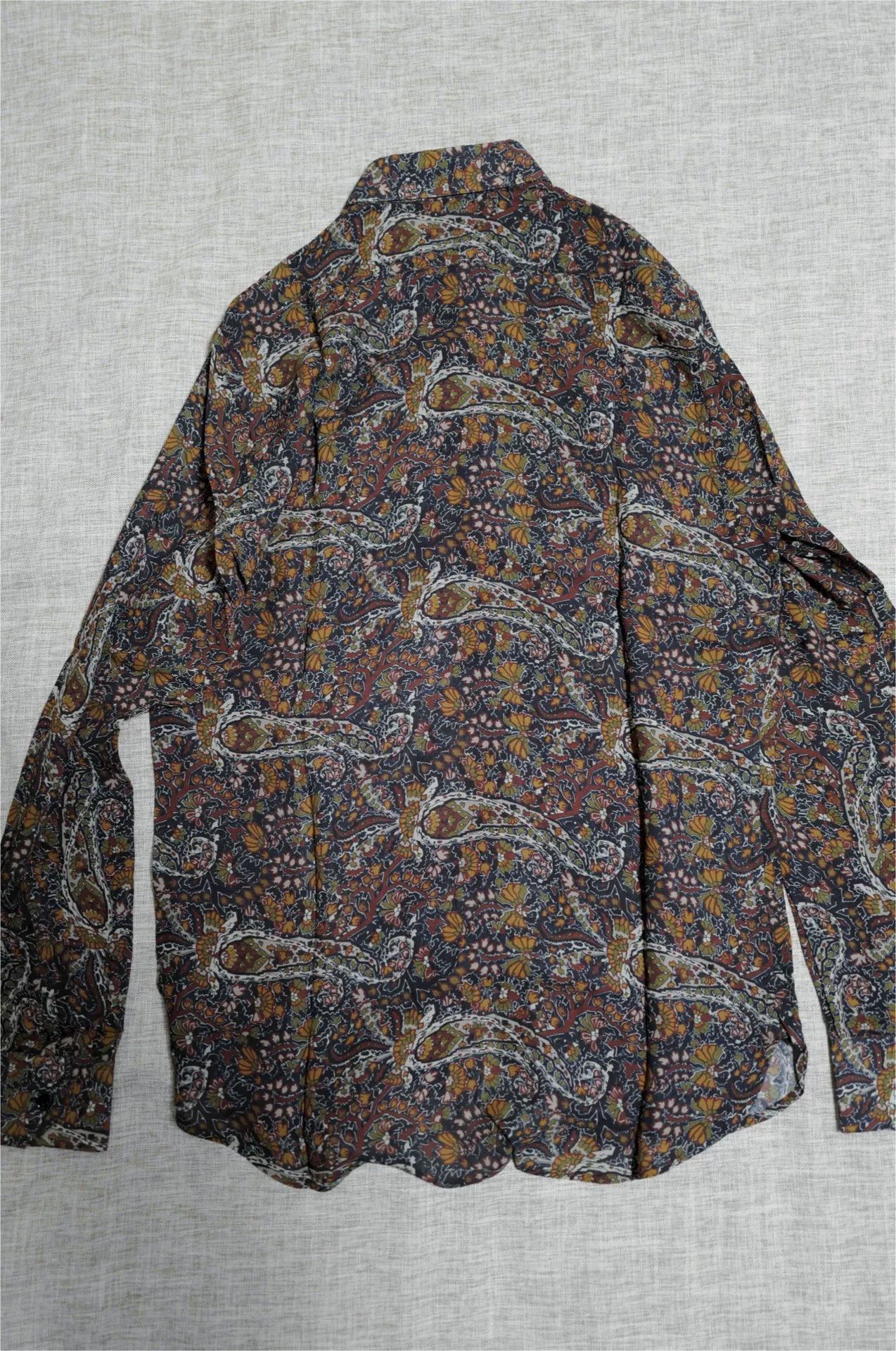 Saint Laurent Paris paisley floral button-up shirt by Saint Laurent. Size US S / EU 44-46 / 1 - 2 Thumbnail