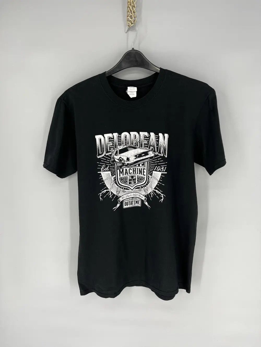 Band Tees Reprint Back To The Future DeLorean Car Movie Shirt Size US L / EU 52-54 / 3 - 1 Thumbnail