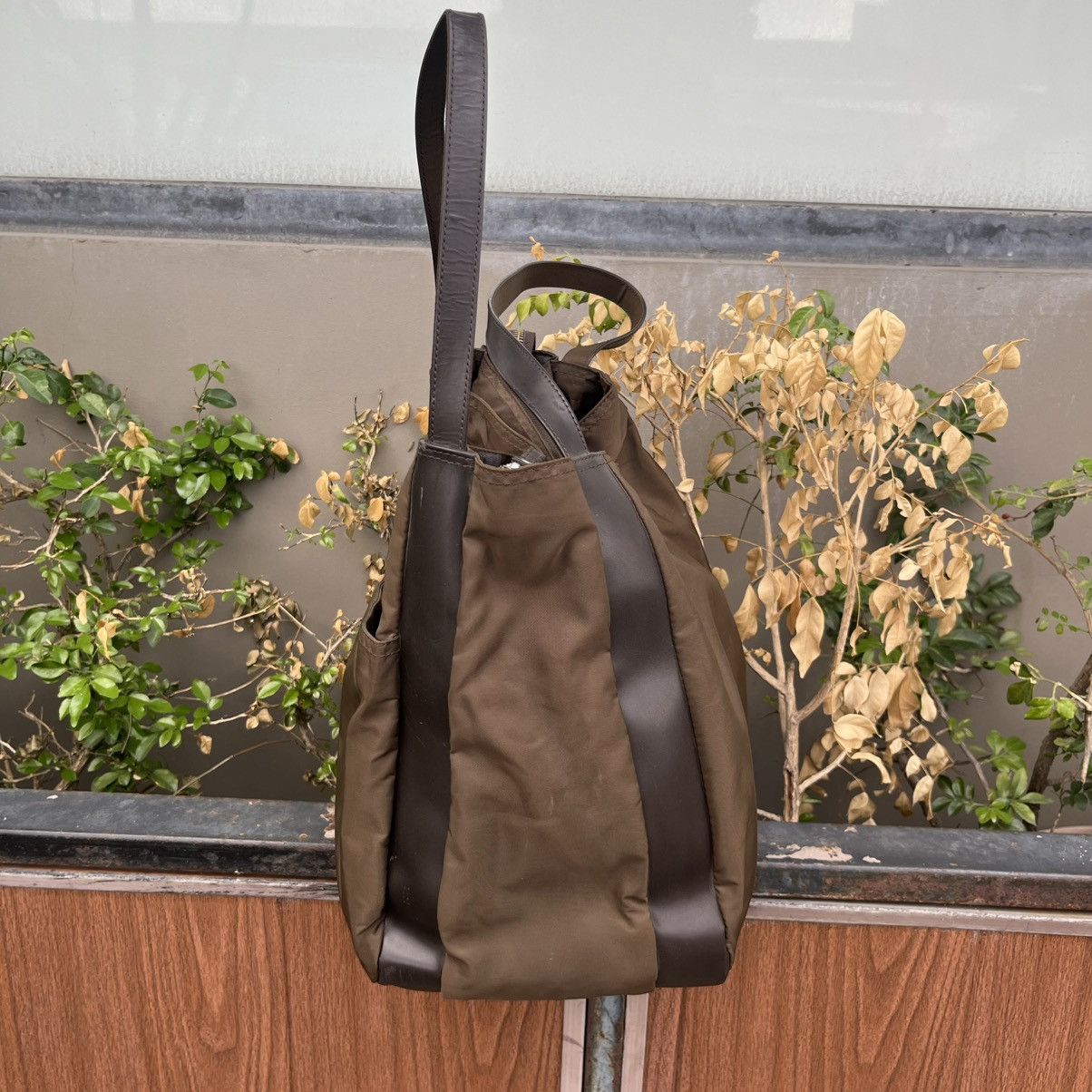 Yohji Yamamoto Y’Saccs Yohji Yamamoto Brown Tote Bag Size ONE SIZE - 6 Thumbnail