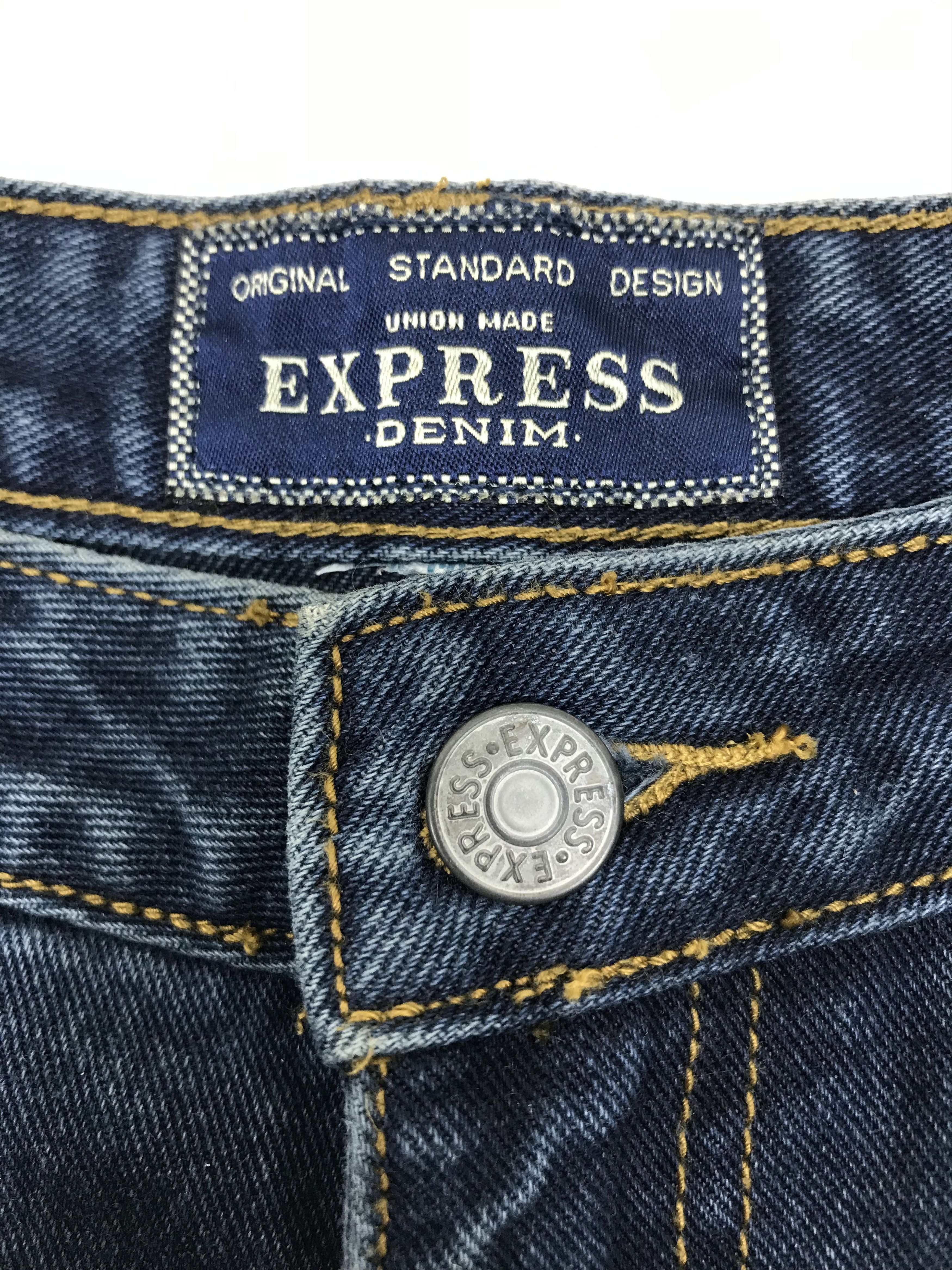 Japanese Brand Vintage Union Made Flare Jeans Bell Bottom Denim Size 30" / US 8 / IT 44 - 11 Thumbnail