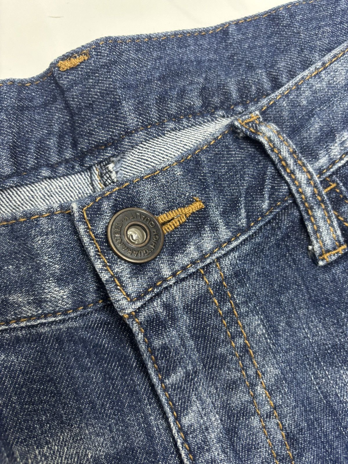 Hysteric Glamour Sorridere Japanese Brand Patchwork Sun Surf Blue Denim Jeans Size US 32 / EU 48 - 9 Thumbnail