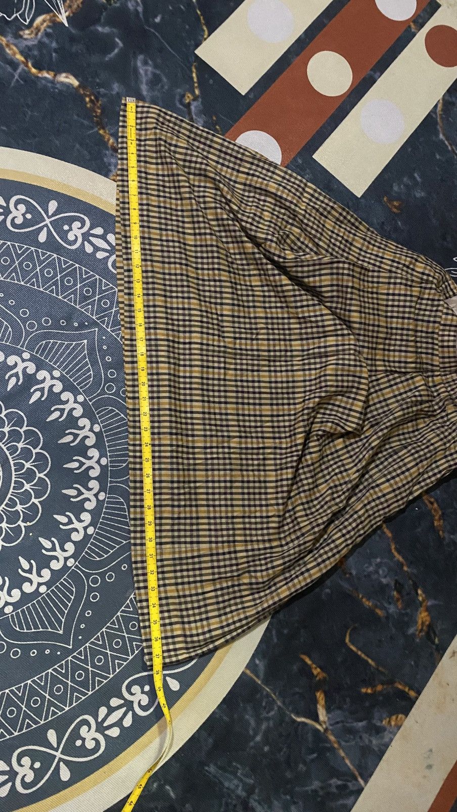 Burberry Prorsum Vintage Burberrys Midi Skirt Size 29" - 19 Thumbnail