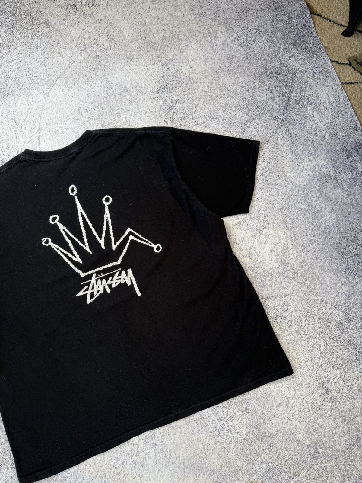 Stussy Vintage Stussy Crown T Shirt Y2K Size US XL / EU 56 / 4 - 18 Thumbnail