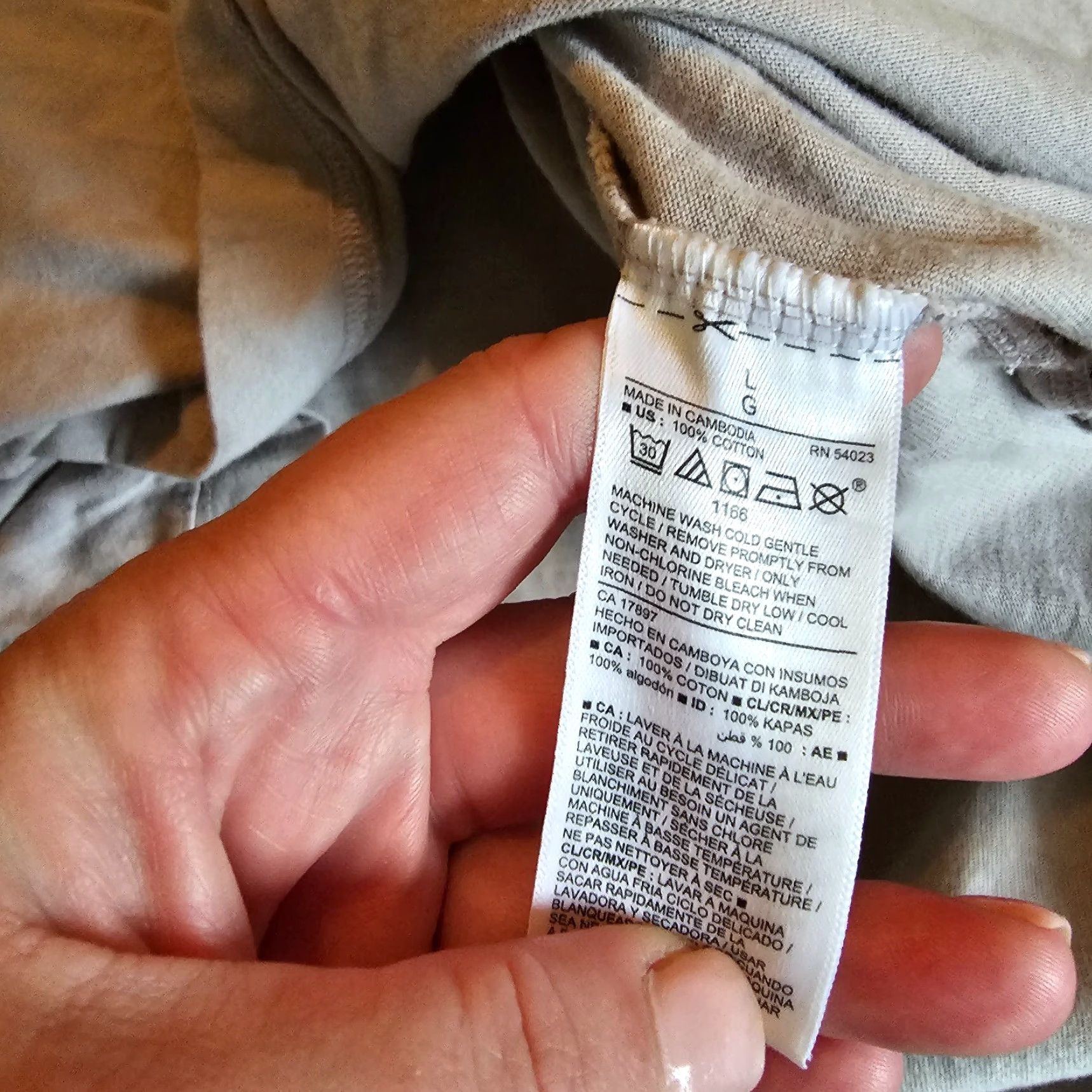 Old Navy Old Navy Dress Womens Large Gray Tie Dye Sheath Sleeveless Round Neck Casual Dress Size L / US 10 / IT 46 - 7 Thumbnail