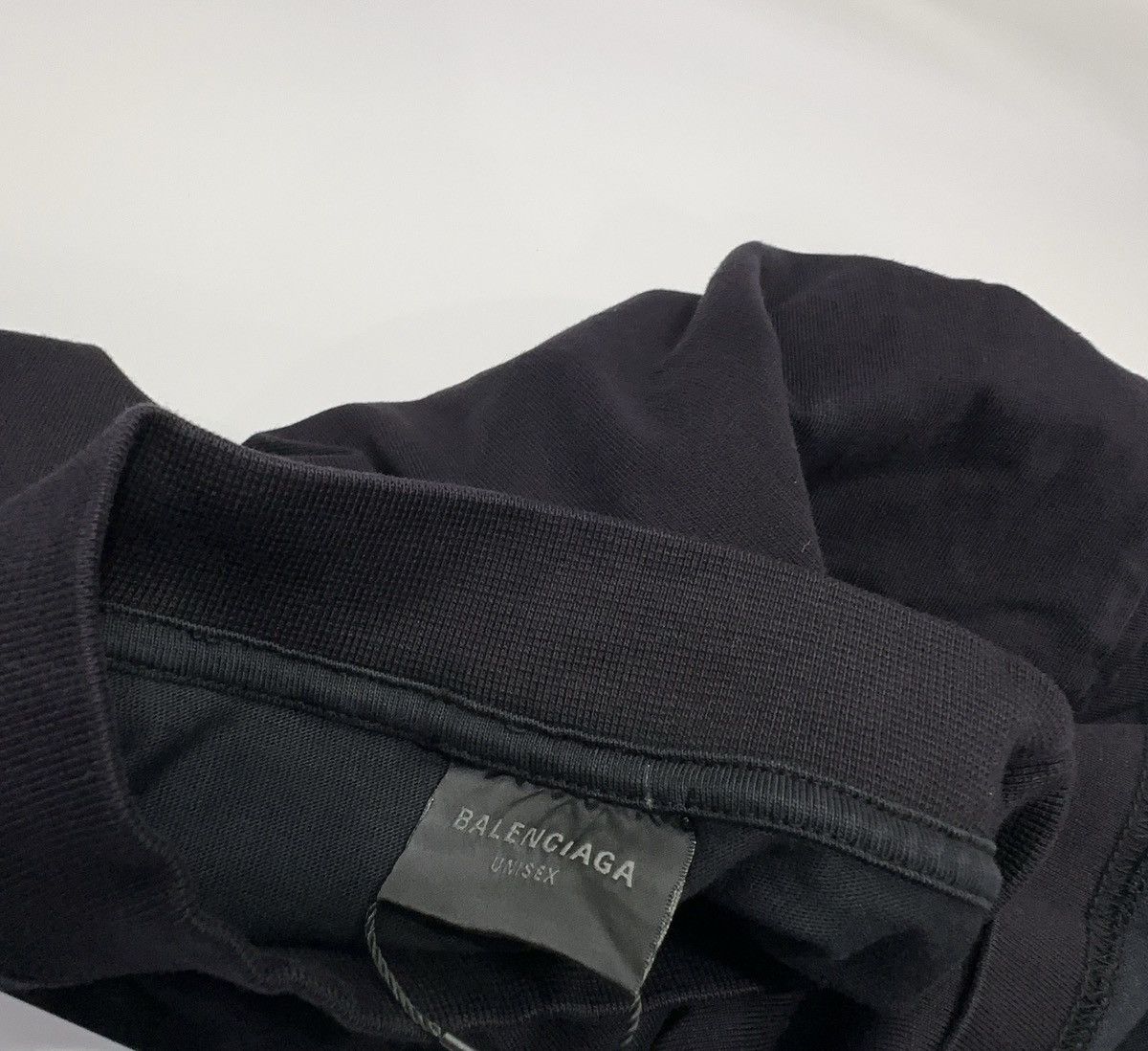 Balenciaga Balenciaga black cotton oversized t-shirt Size US M / EU 48-50 / 2 - 6 Thumbnail