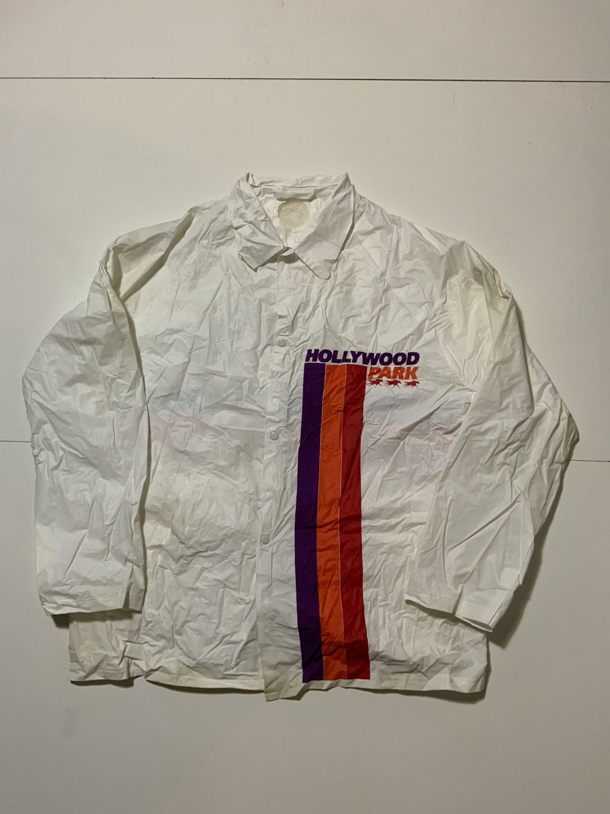 Vintage Vintage Hollywood Park Racetrack Horse Racing Course Jacket Size US M / EU 48-50 / 2 - 2 Thumbnail