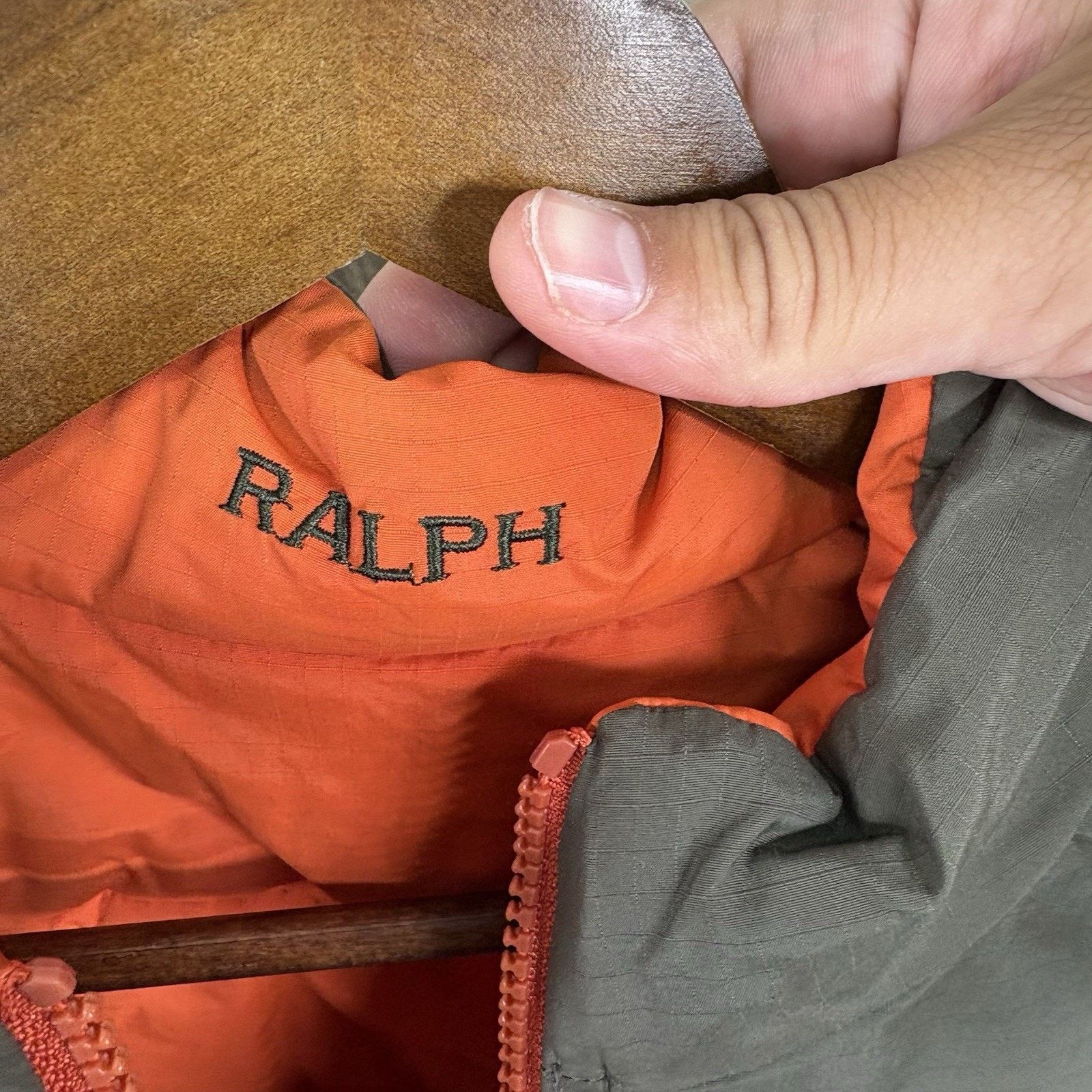 Polo Ralph Lauren Polo Ralph Lauren Reversible Puffer Vest Green Orange Medium Size US M / EU 48-50 / 2 - 7 Thumbnail