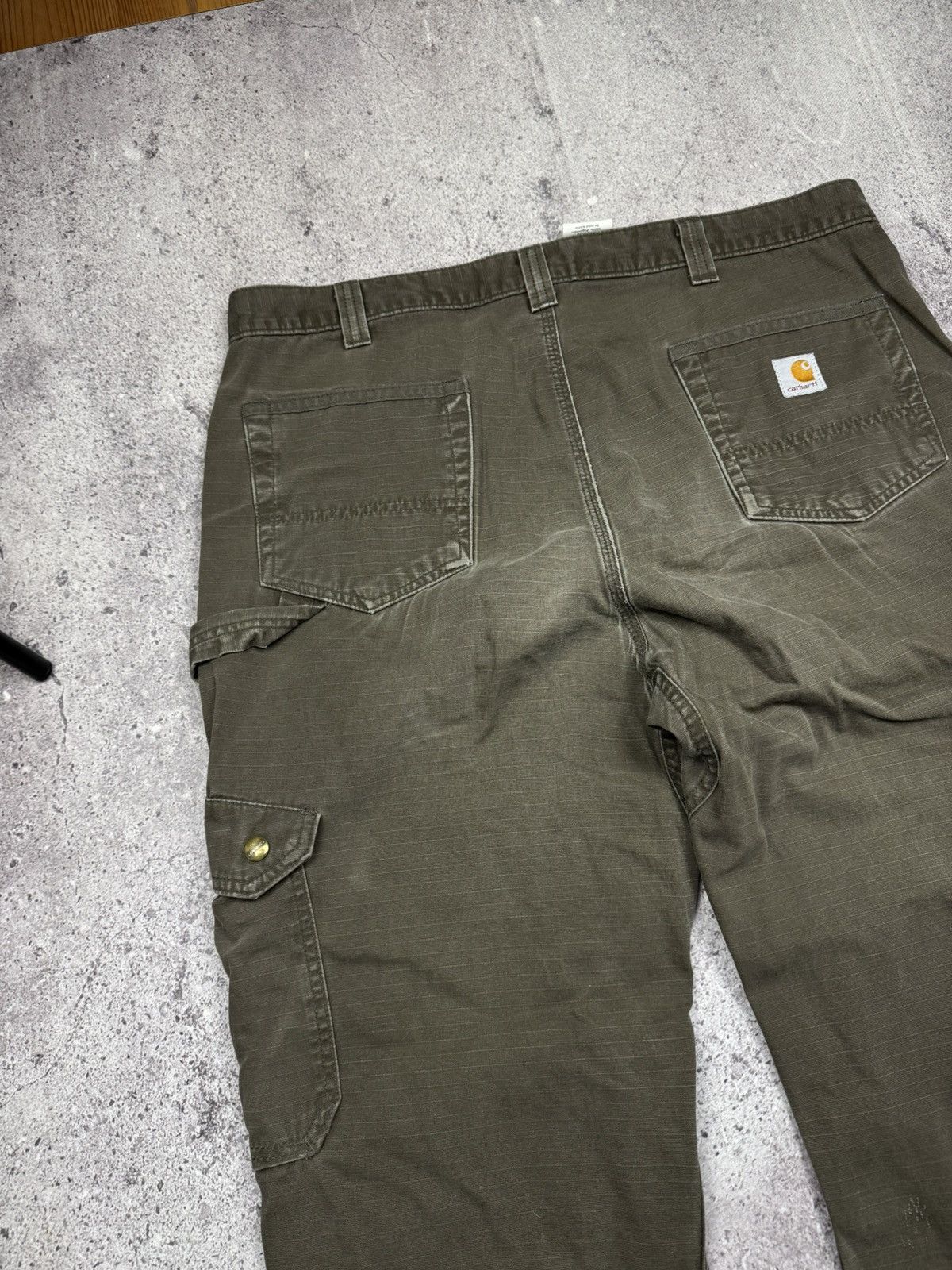 Carhartt Crazy Vintage Faded Carhartt Y2K Cargo Work Pants Japanesse Size US 38 / EU 54 - 12 Thumbnail