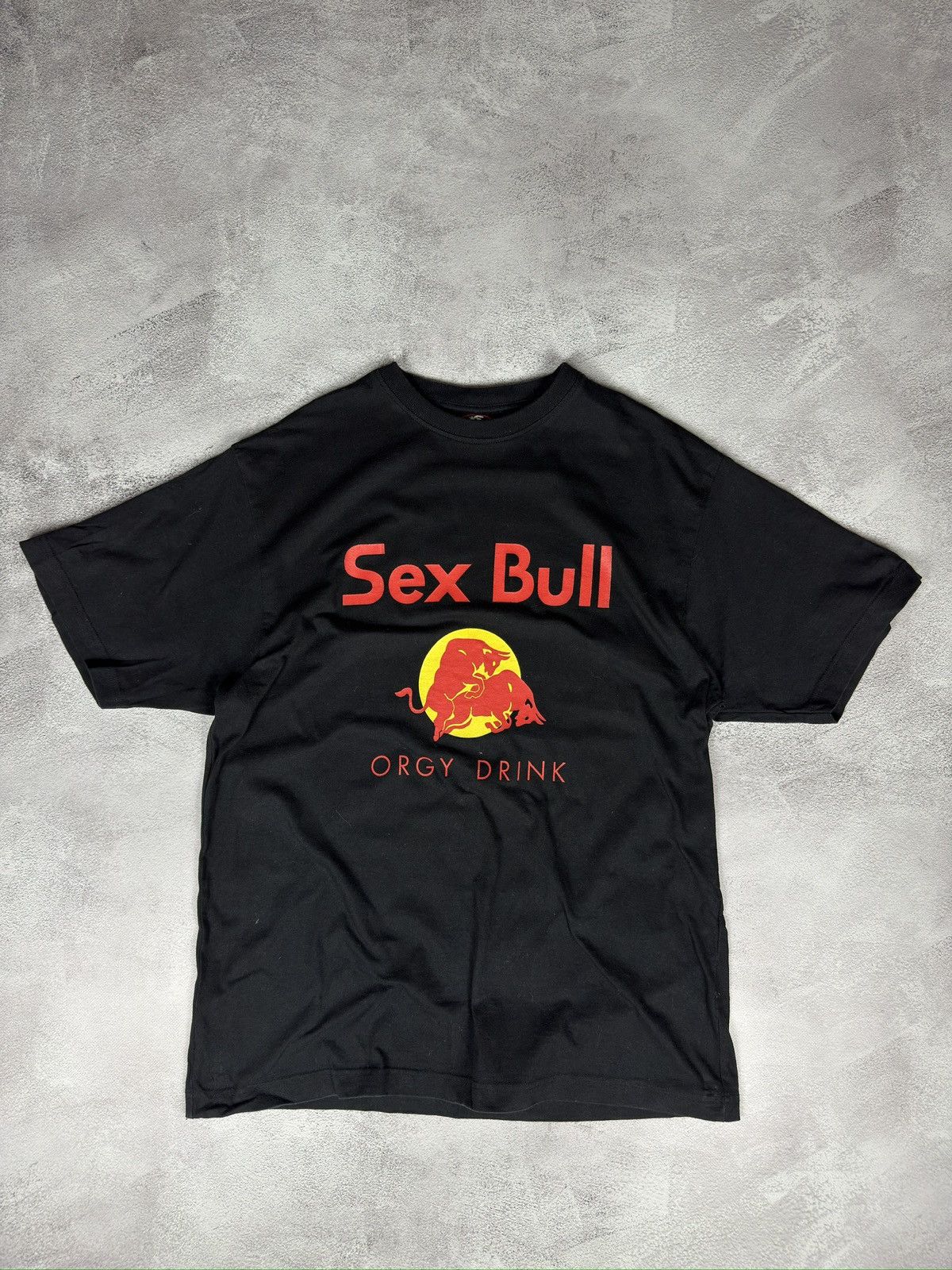 Vintage Vintage Spirit "Sex Bull" Orgy Drink Parody Tee Size US L / EU 52-54 / 3 - 1 Thumbnail