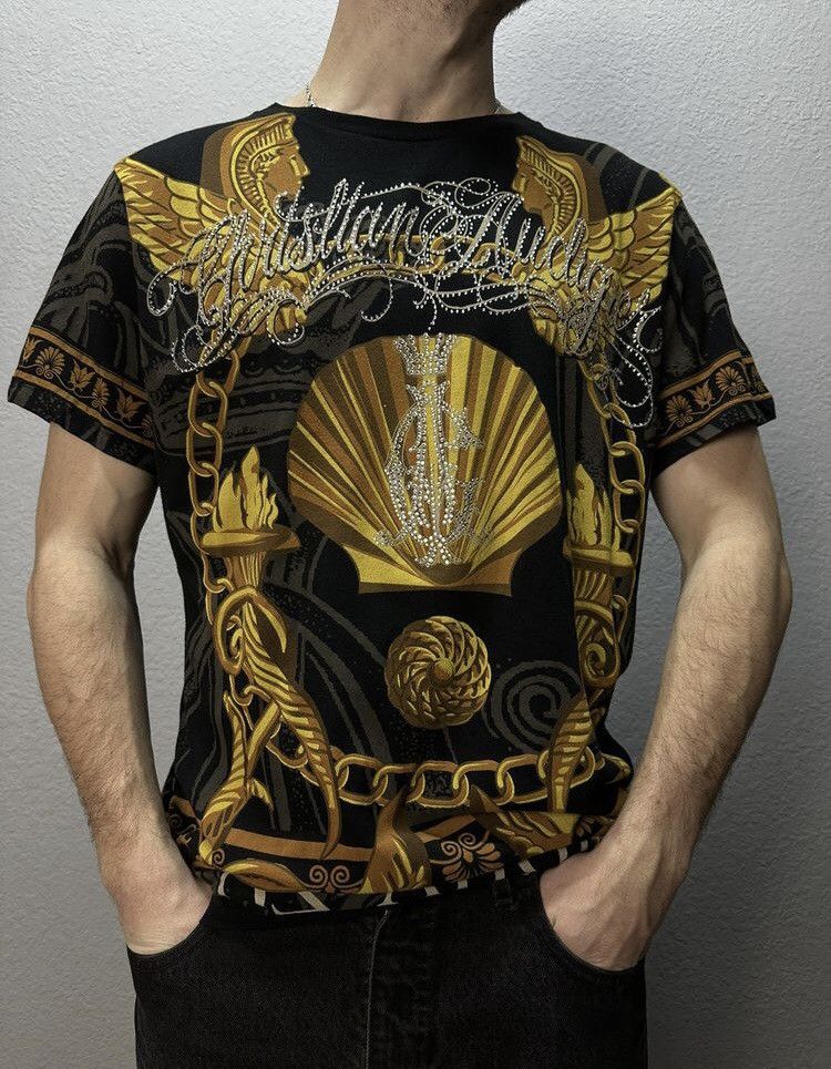 Ed Hardy Ed Hardy by Christian Audigier Tee Polo Avantgarde Vintage Size US L / EU 52-54 / 3 - 3 Thumbnail