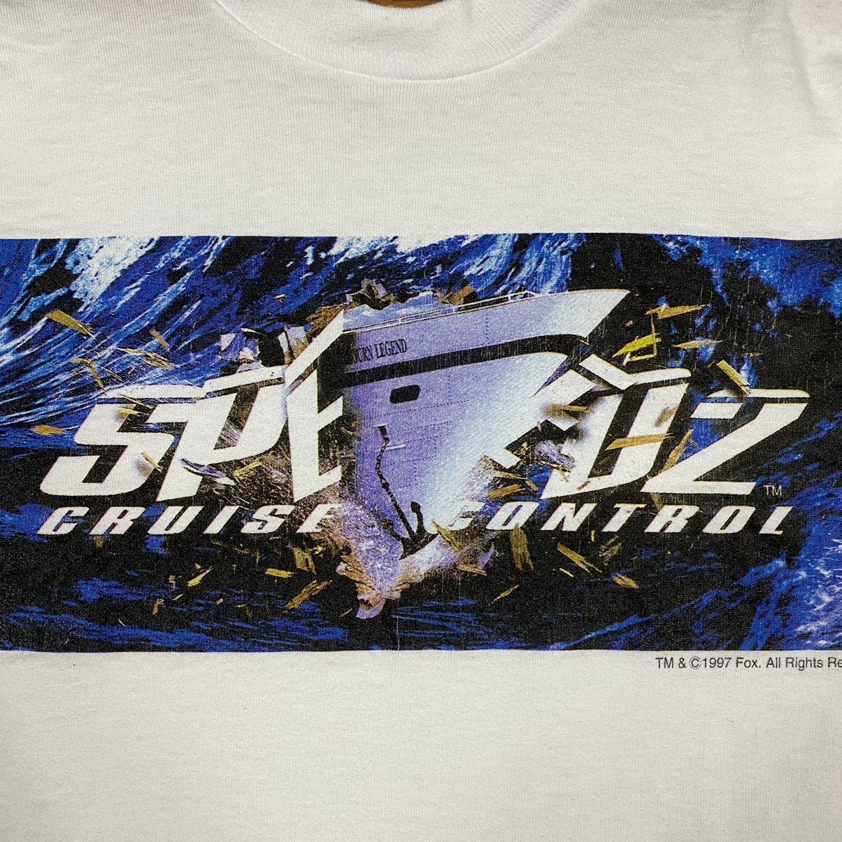 Vintage VINTAGE 1997 SPEED 2 CRUISE CONTROL MOVIE TEE Size US M / EU 48-50 / 2 - 4 Thumbnail