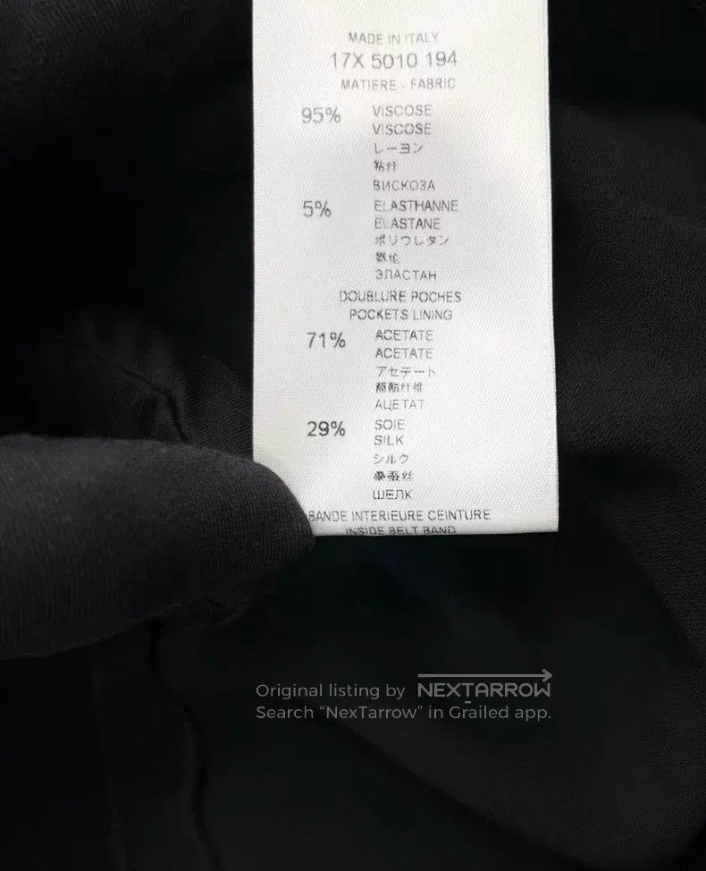 Givenchy Givenchy SizeM Fashion Black Satin Silk Mixed Unstructured Size US 30 / EU 46 - 4 Thumbnail