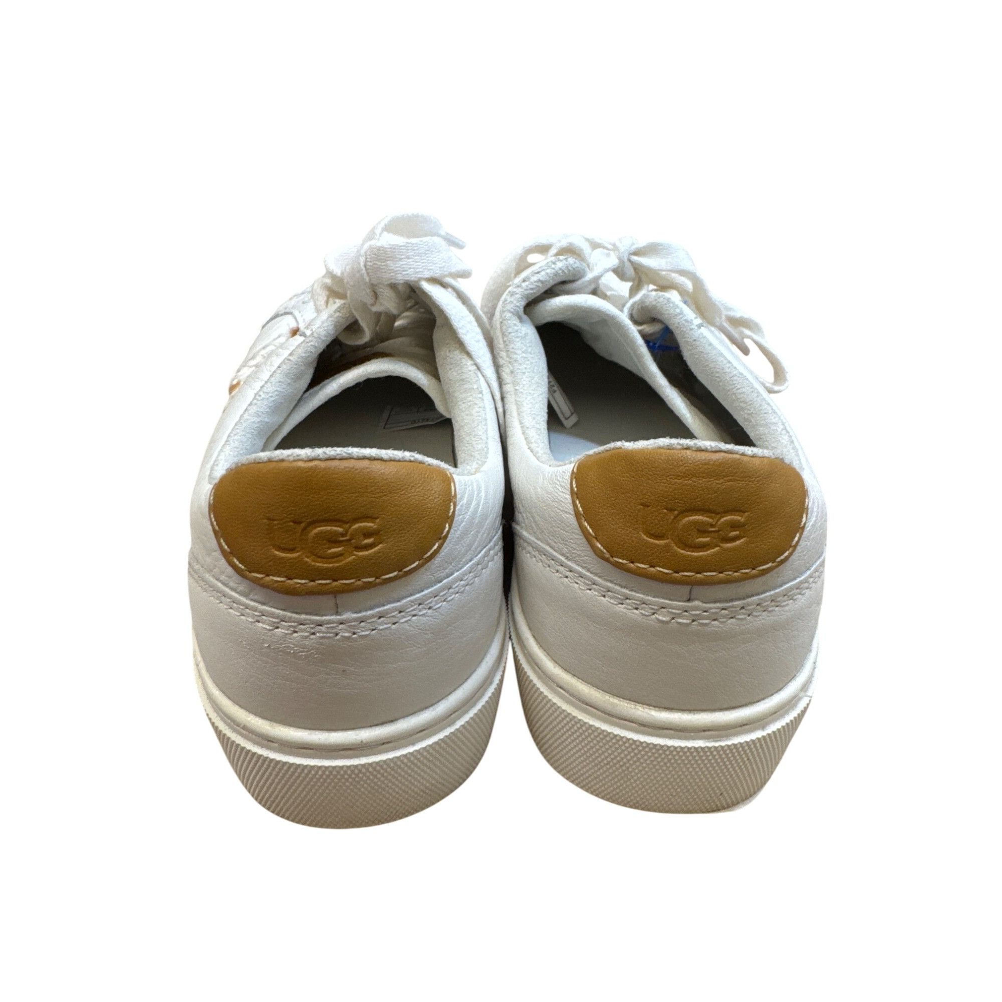 Ugg Ugg Womens White Brown Leopard Print Sneakers shoes Size 6 S Size US 6 / IT 36 - 6 Thumbnail