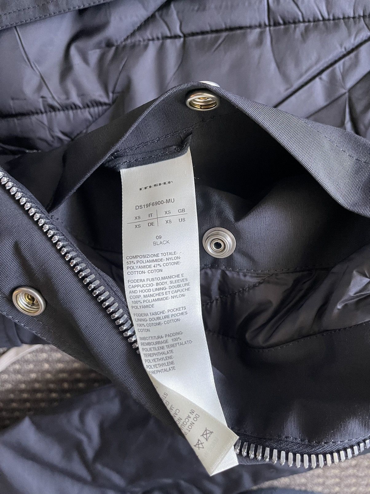 Rick Owens Drkshdw RO Fishtail Parka Size US S / EU 44-46 / 1 - 4 Thumbnail