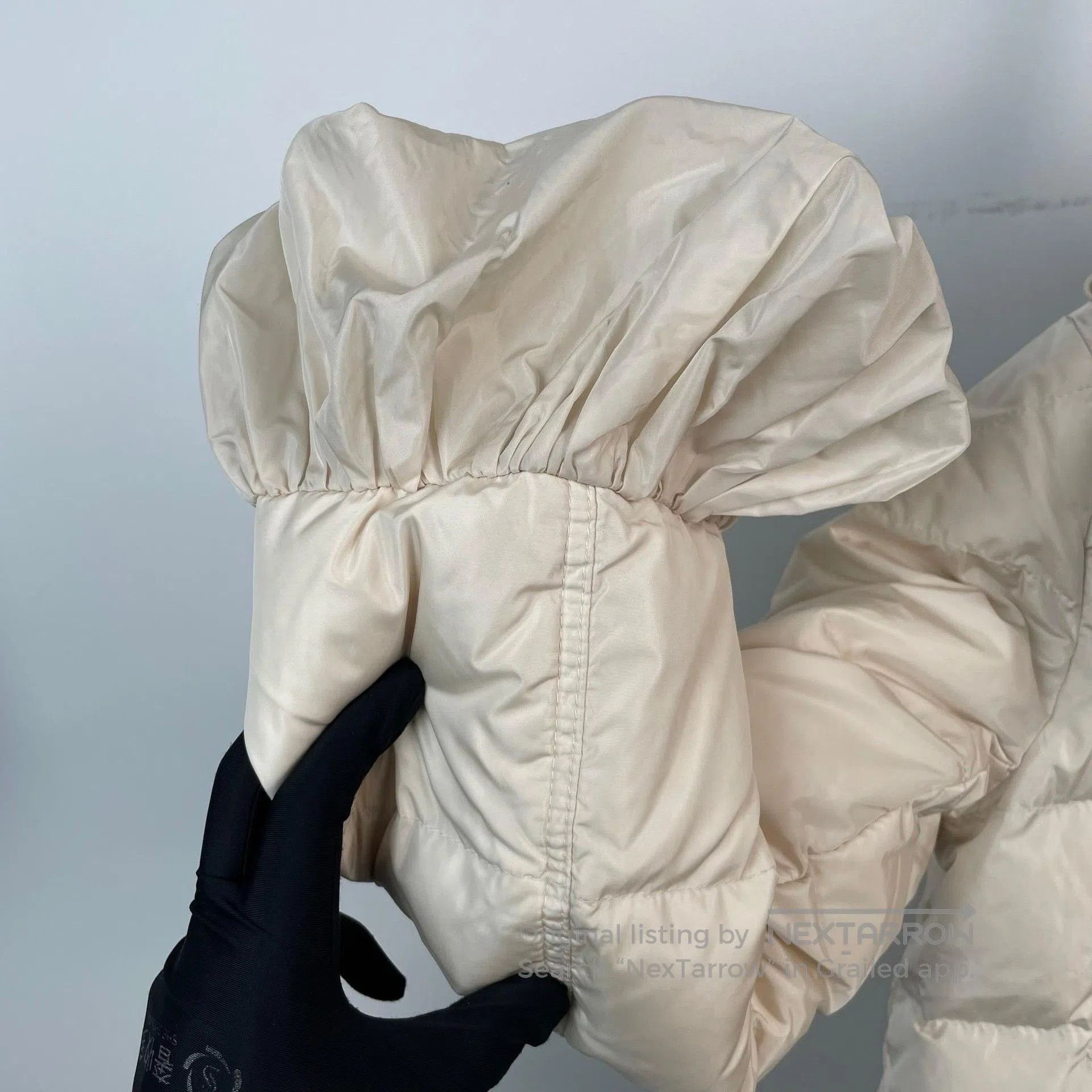 Moncler Moncler Serre Ruffled Hem Puffer Jacket. Size S / US 4 / IT 40 - 9 Thumbnail