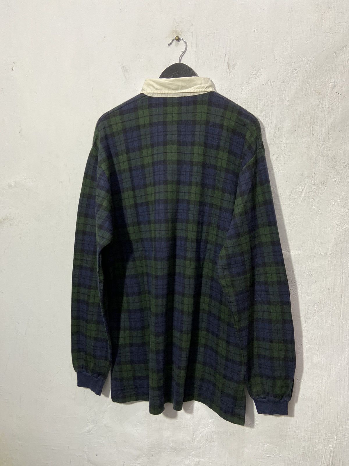 Polo Ralph Lauren Polo By Ralph Lauren Check Long Sleeve Tshirt Size US XL / EU 56 / 4 - 5 Thumbnail