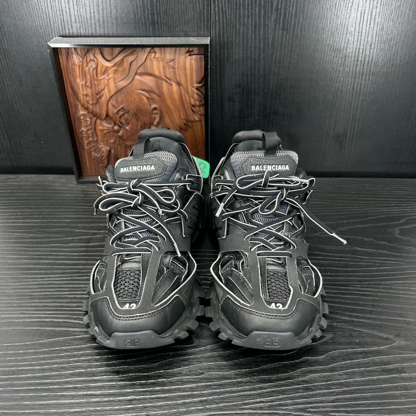 Balenciaga Balenciaga Track 42 Black men's new Size US 9 / EU 42 - 3 Thumbnail