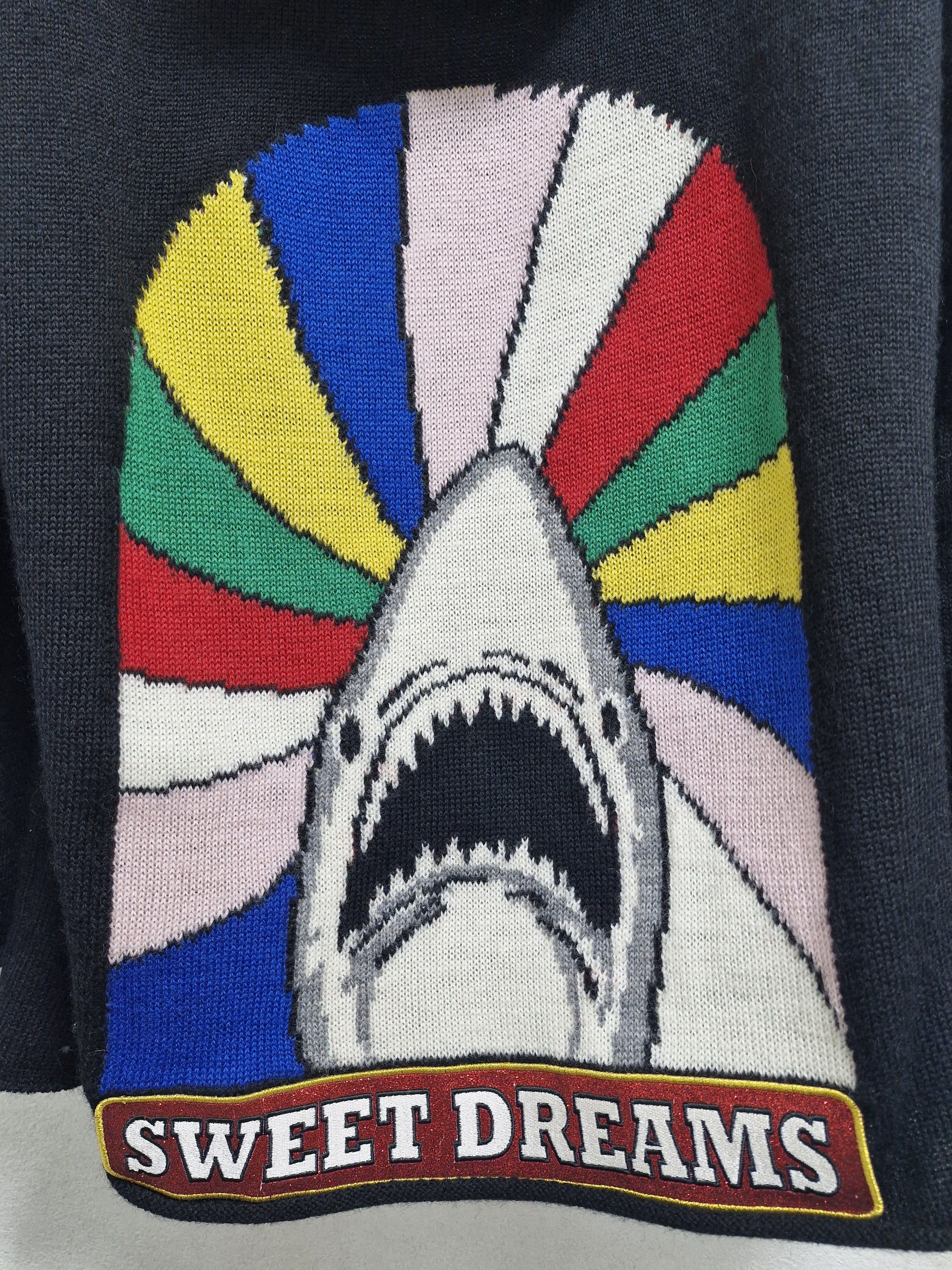 Saint Laurent Paris SLP SAINT LAURENT PARIS SS17 Sweet Dreams Shark Cardigan Size US M / EU 48-50 / 2 - 2 Thumbnail