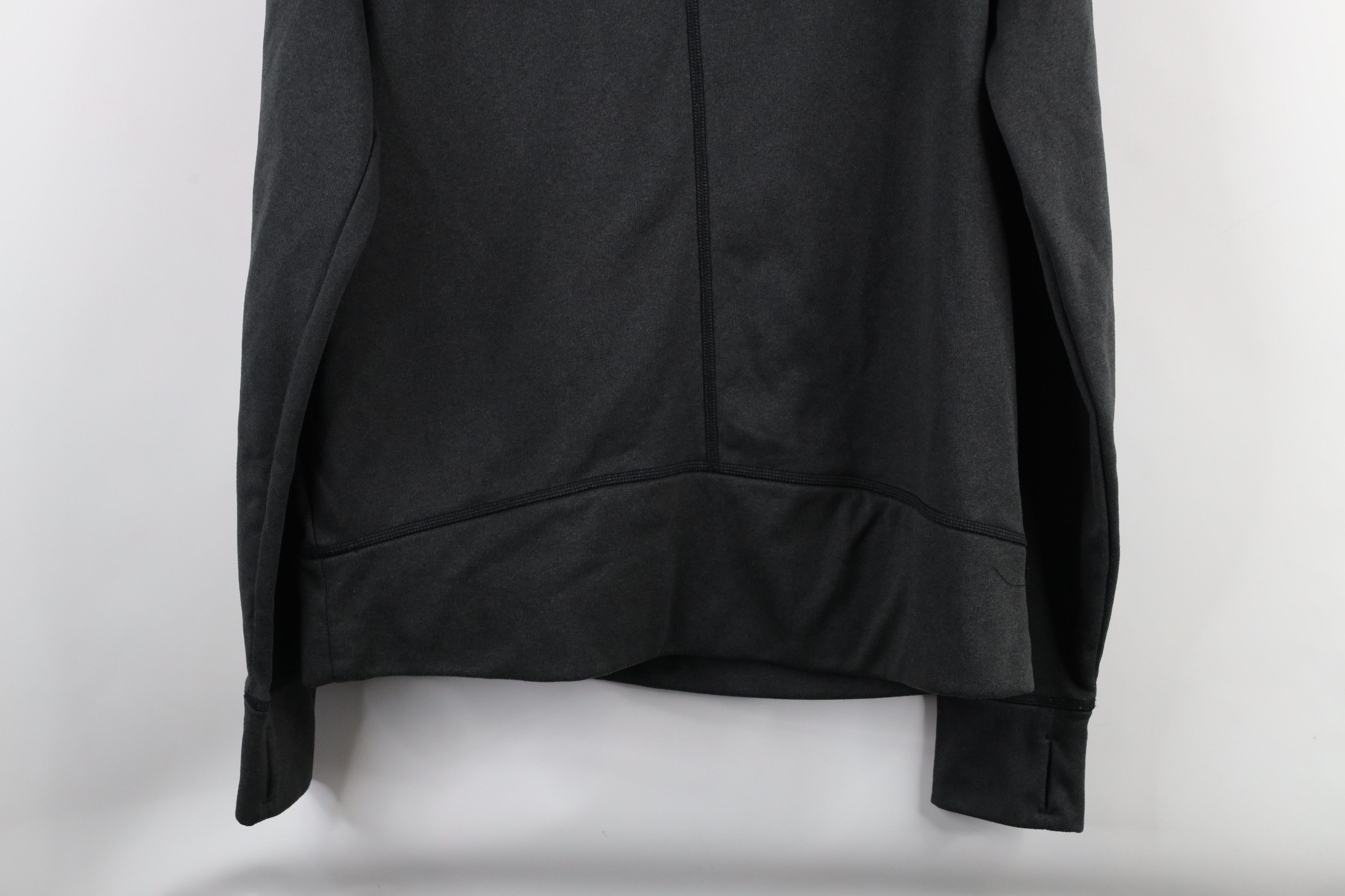 The North Face × Vintage The North Face Funnel Neck Hoodie Sweatshirt Dark Gray Size L / US 10 / IT 46 - 11 Thumbnail