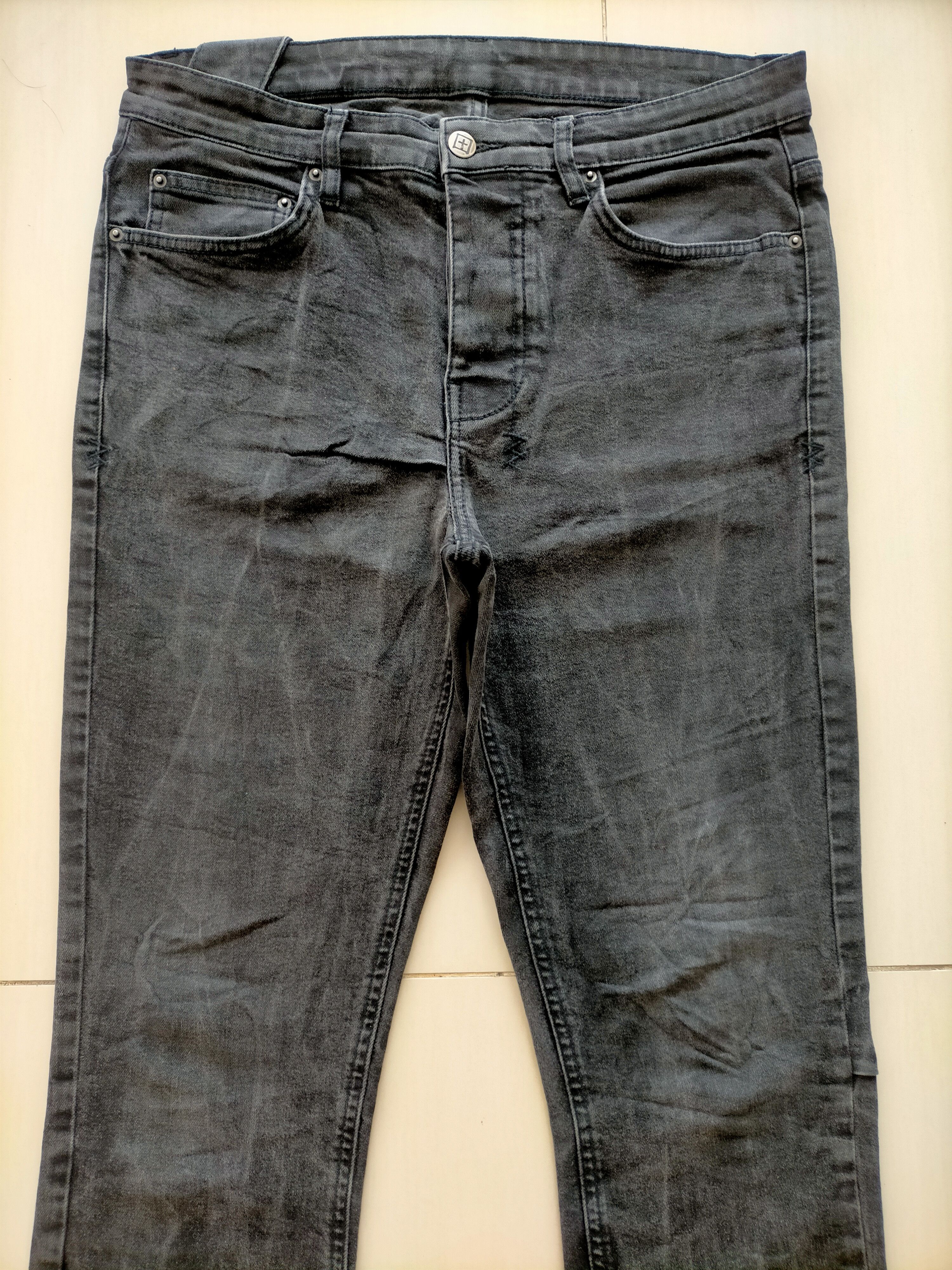 Ksubi Ksubi Jeans Stretch Black/Red Denim Size US 32 / EU 48 - 4 Thumbnail