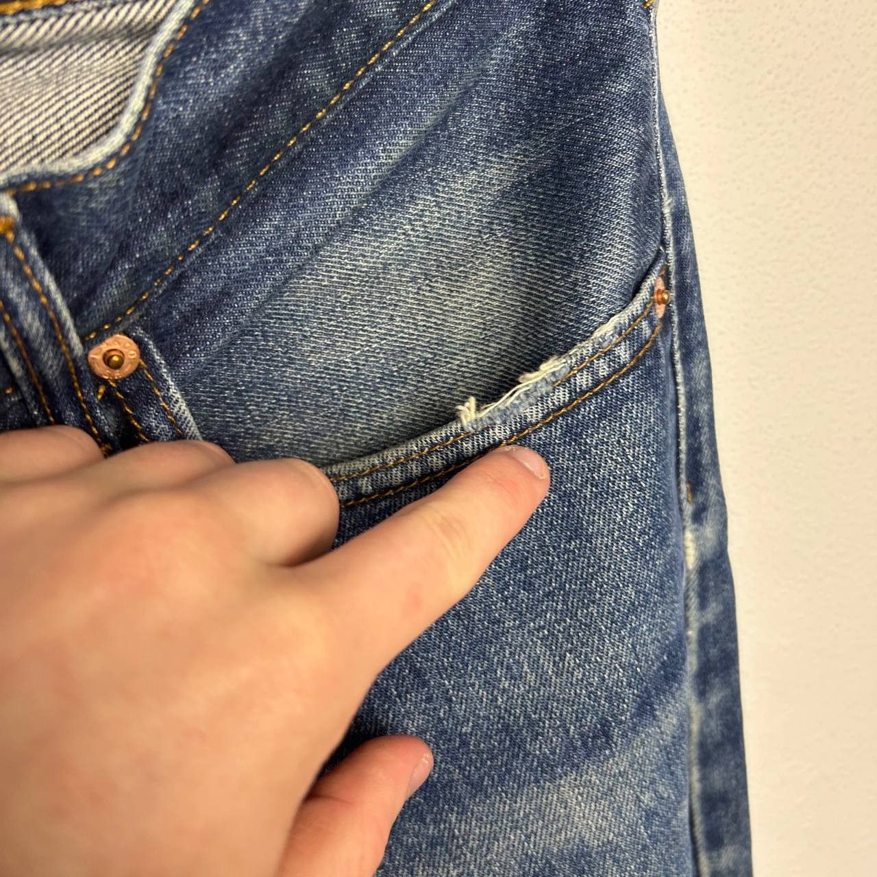 Levi's Vintage Clothing vintage levis 751 Baggy Blue denim streetwear jeans Size US 34 / EU 50 - 12 Thumbnail