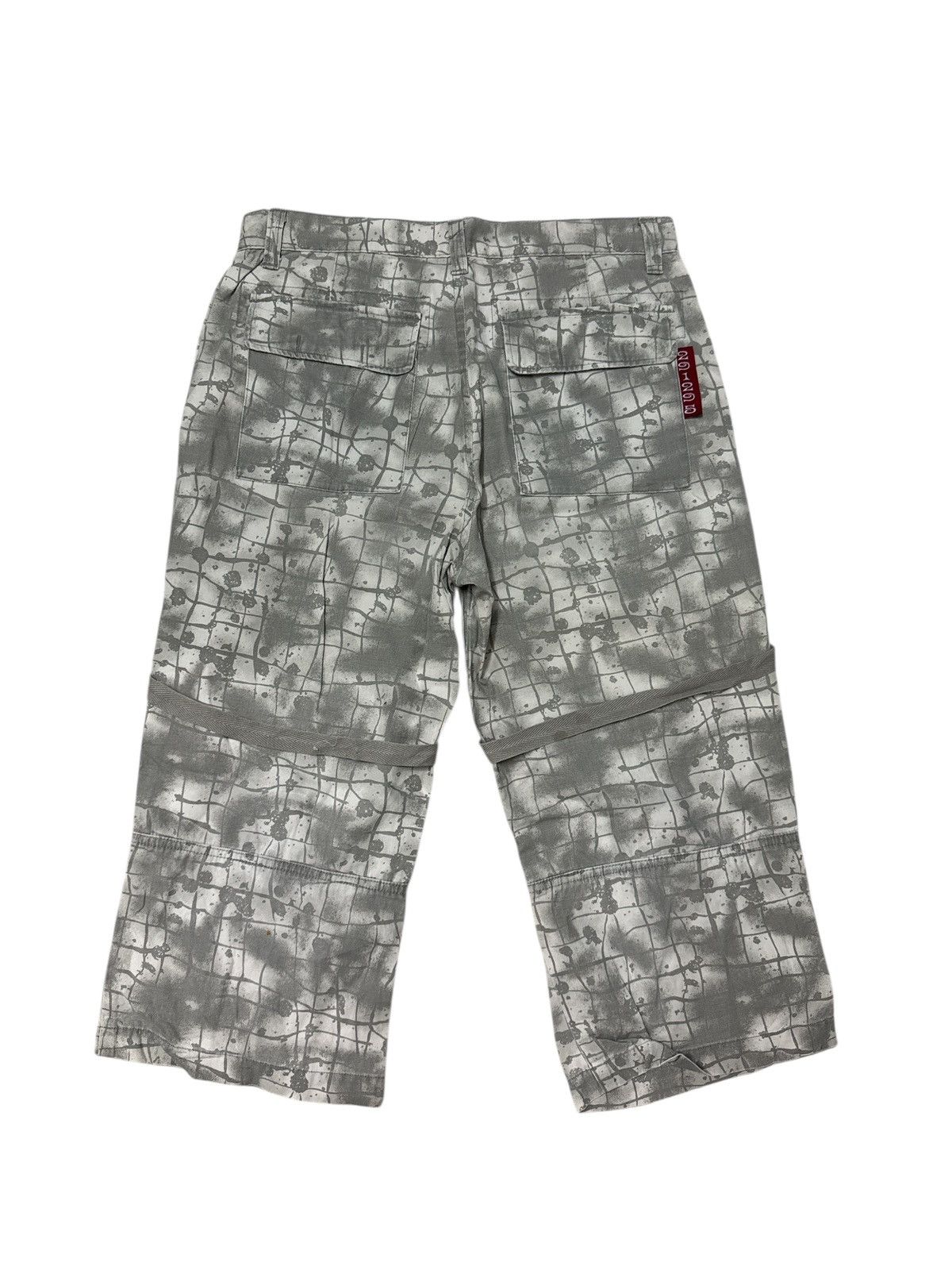 291295=Homme 291295 HOMME DIGITAL CAMOUFLAGE CROPPED PANTS Size US 32 / EU 48 - 2 Thumbnail