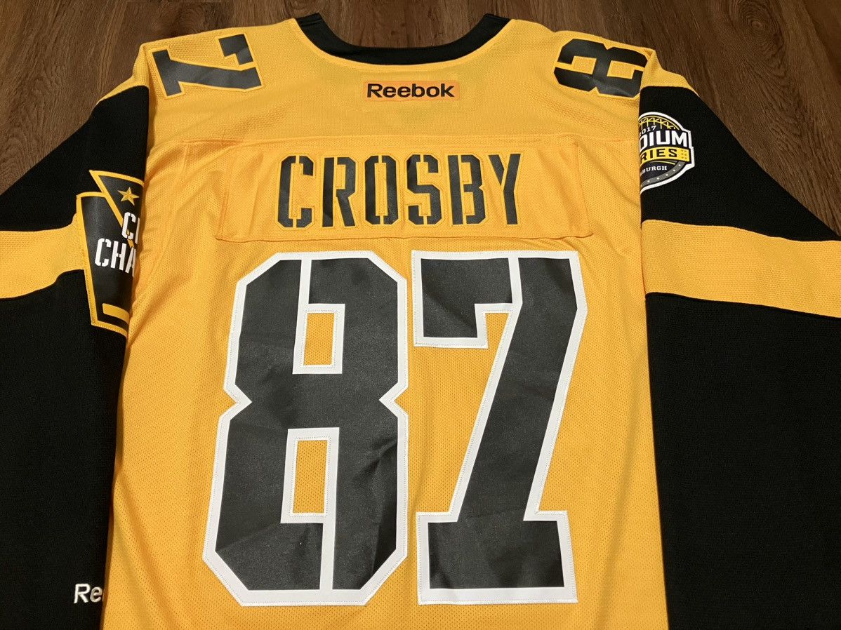 Reebok Pittsburgh Penguins Crosby 2017 SS Reebok NHL Hockey Jersey Size US XXL / EU 58 / 5 - 5 Thumbnail